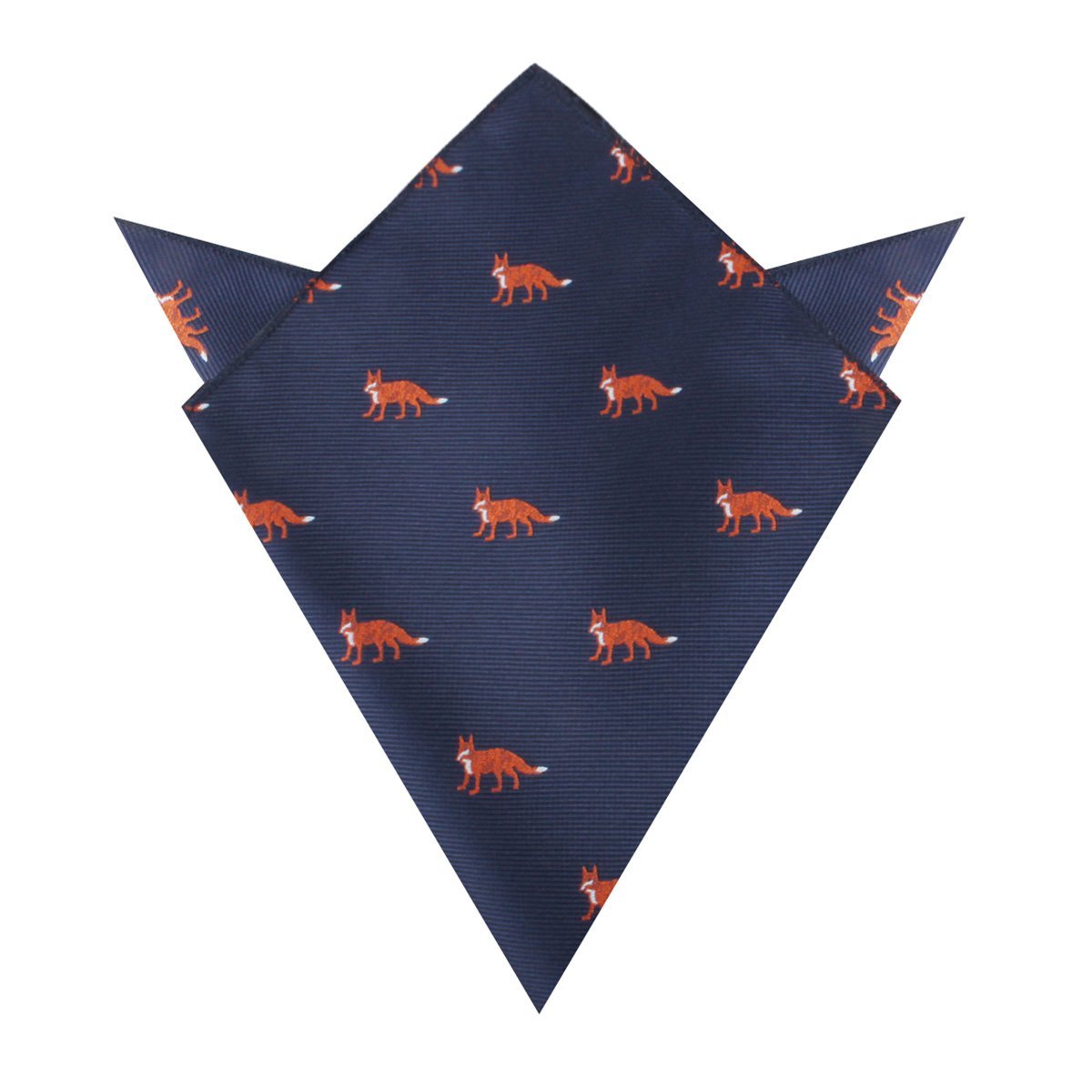 Fox Island Navy Pocket Square