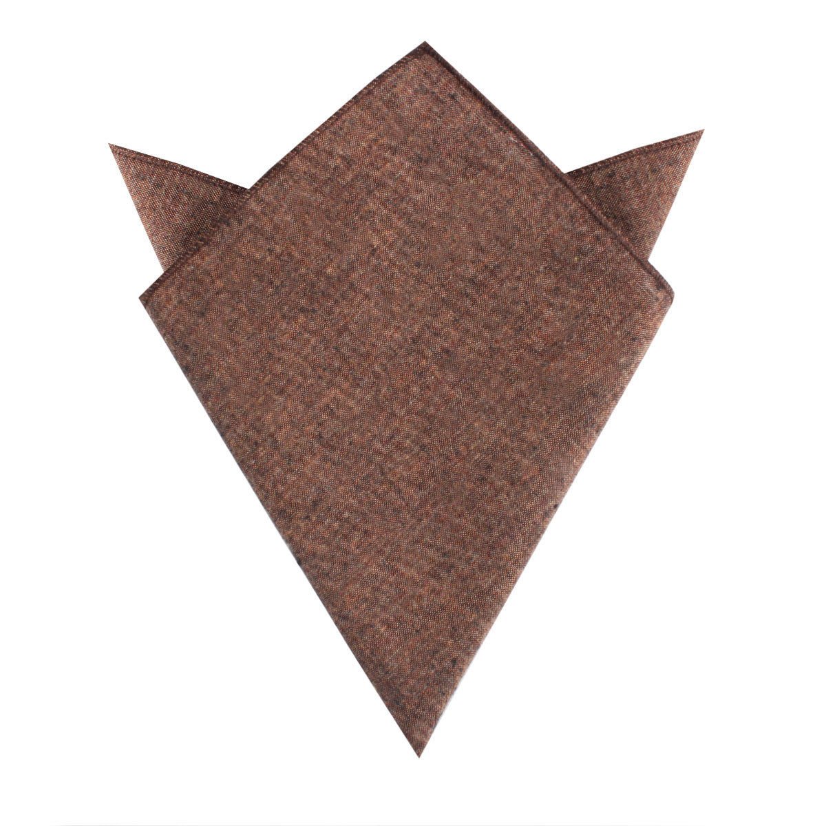 Monaco Brown Pocket Square