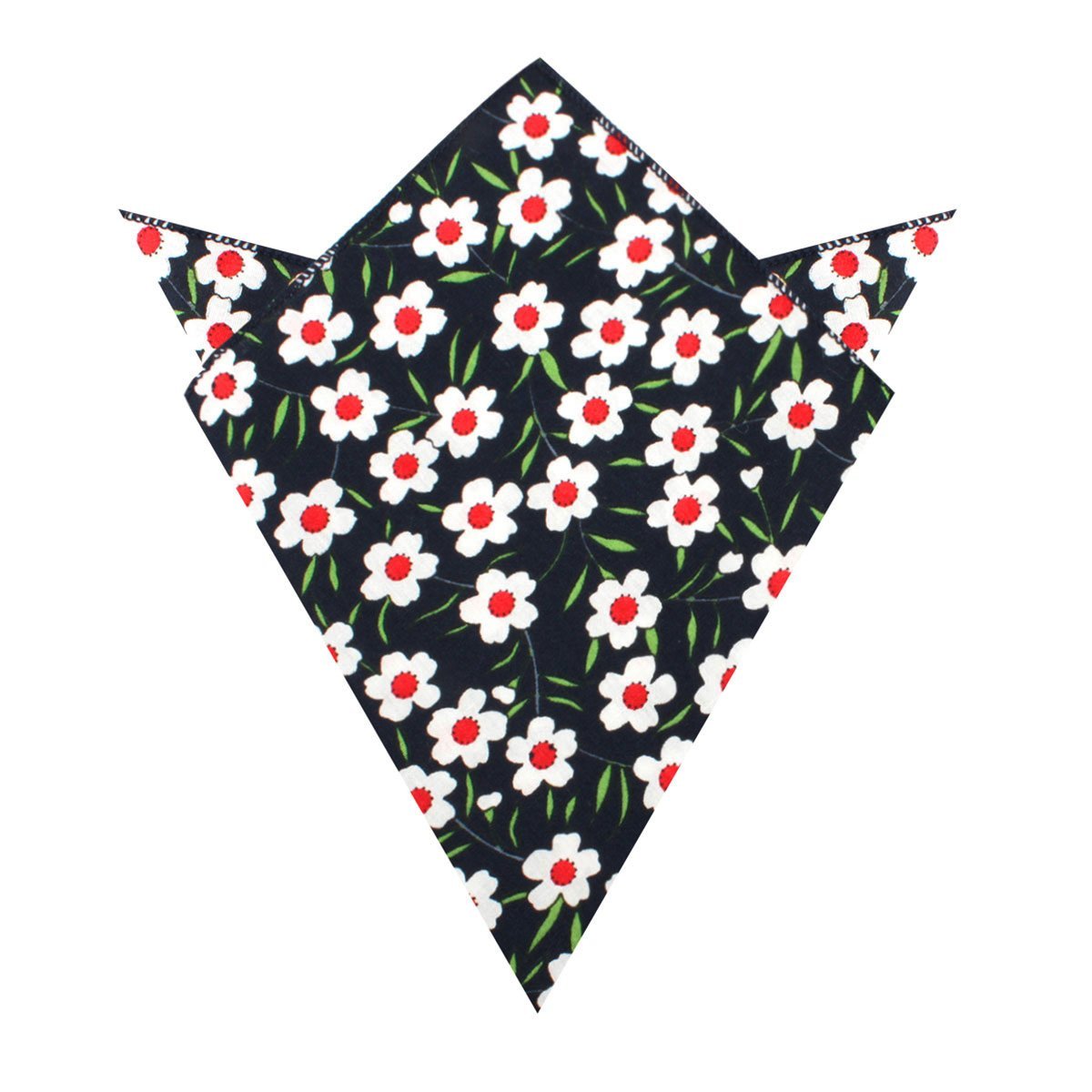 Fijian Midnight Floral Pocket Square