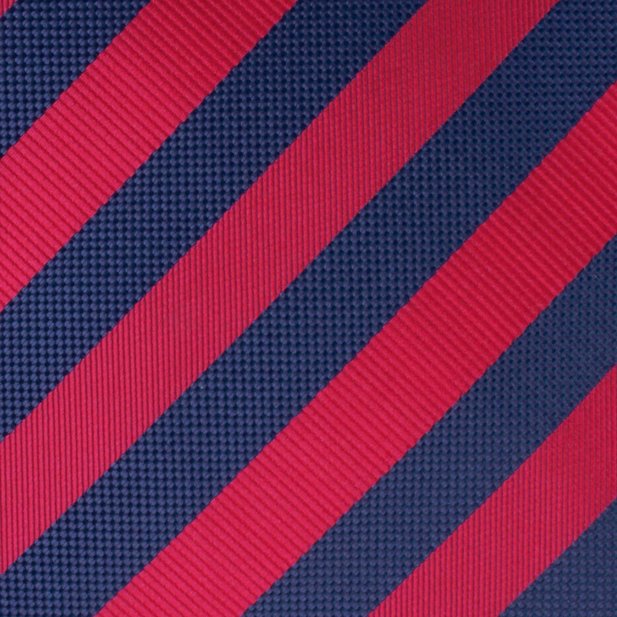 Fabric Swatch (Y095) - Canterbury Red & Navy Blue Striped