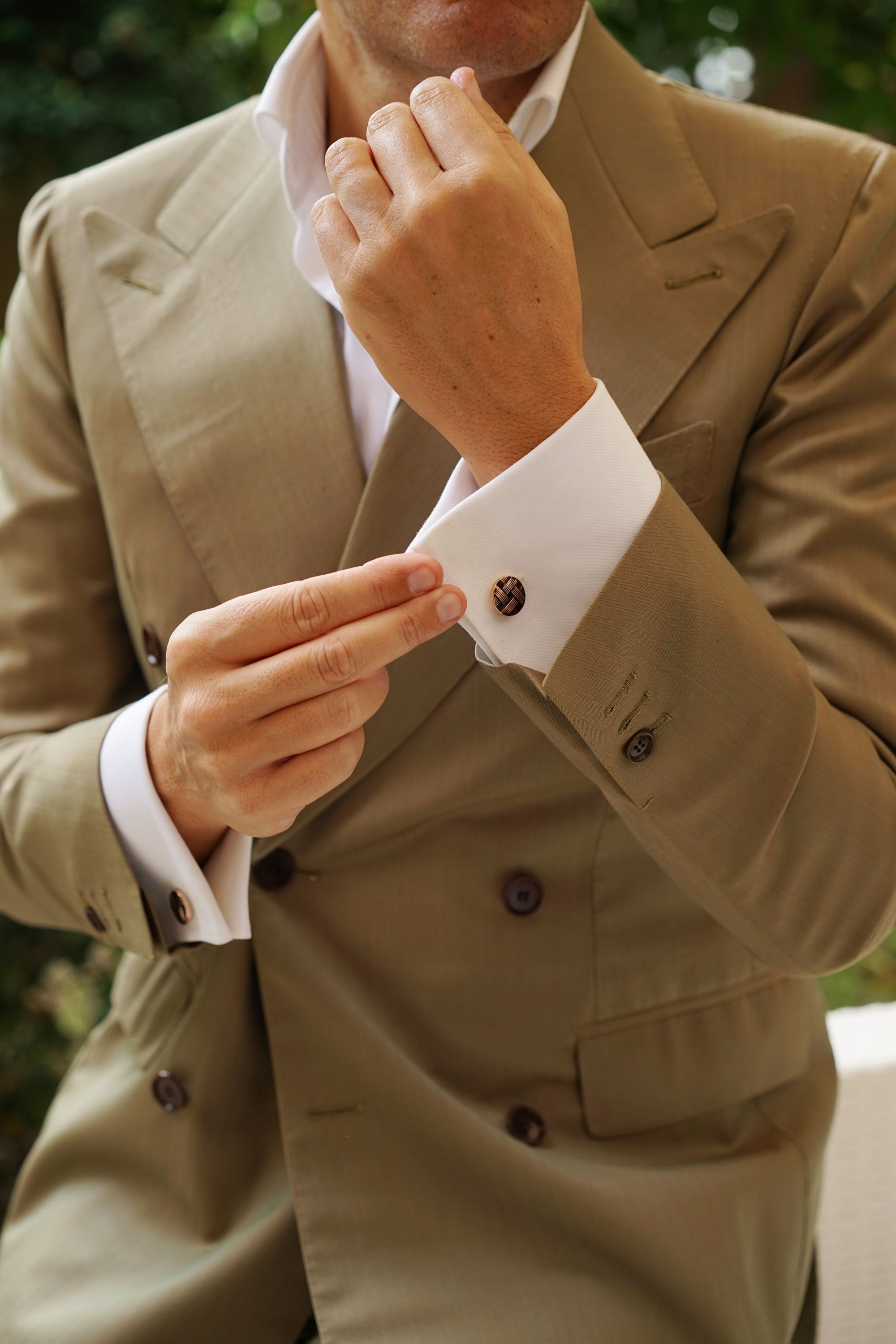 Henri Matisse Rose Gold Cufflinks