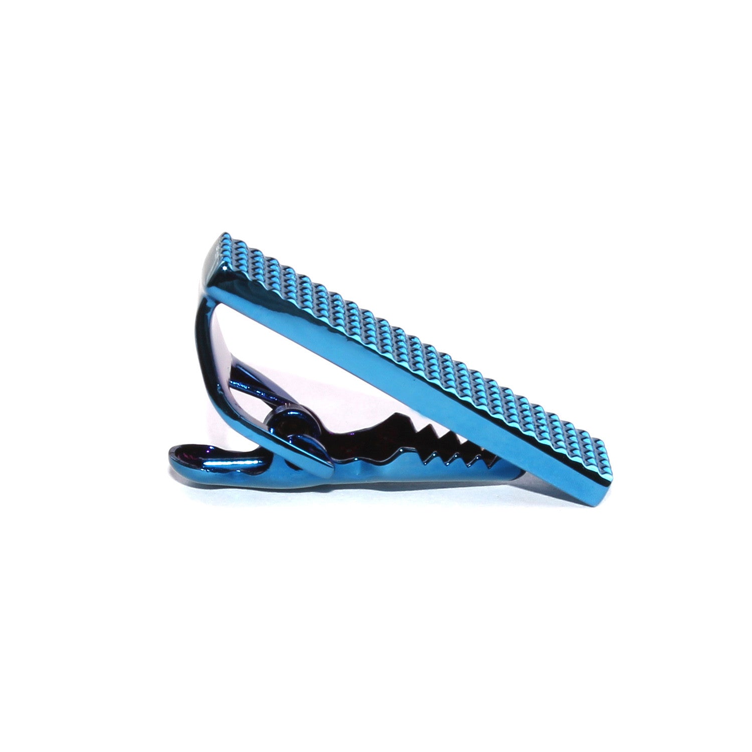 Mini Studded Blue Skinny Tie Bar