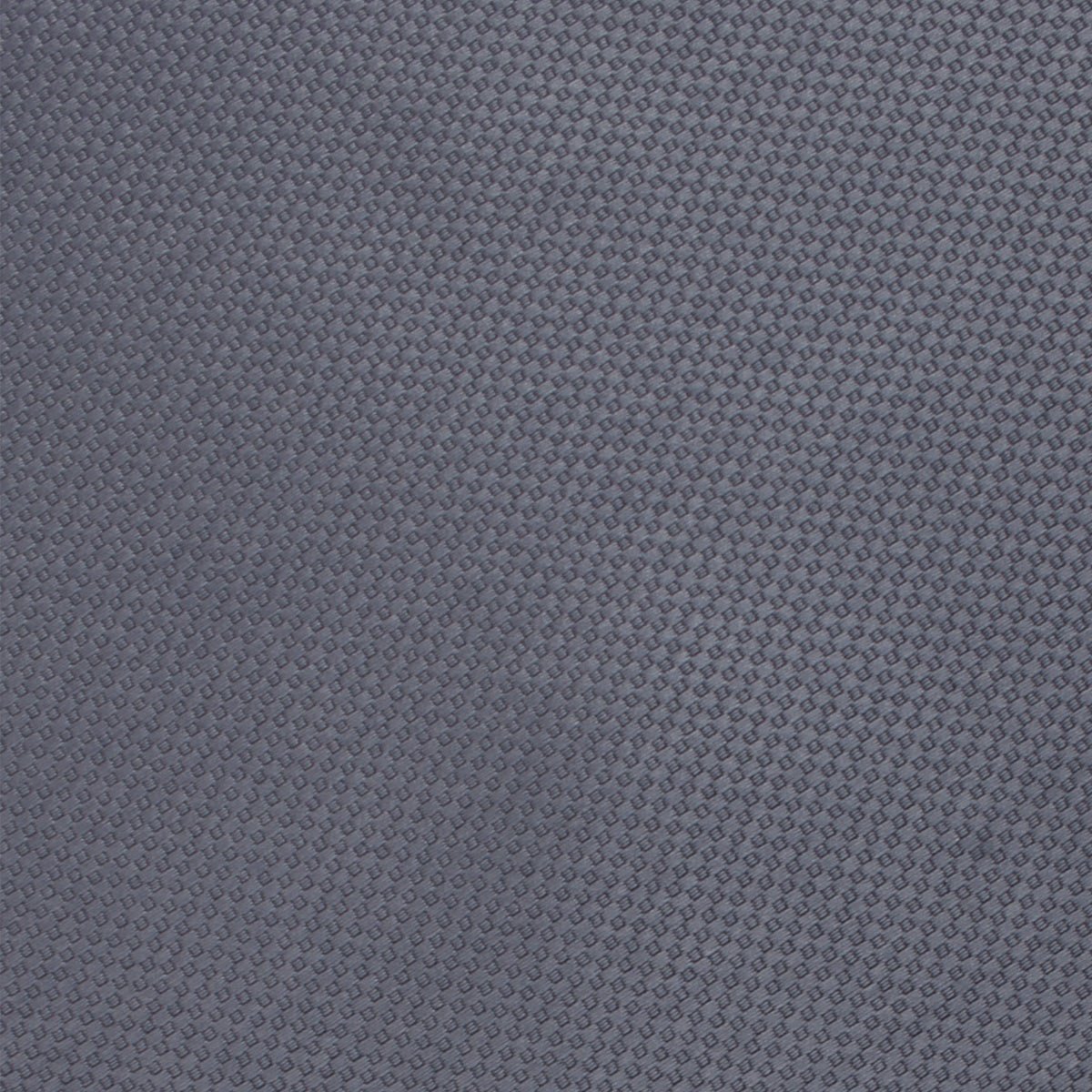 Slate Grey Charcoal Basket Weave Necktie