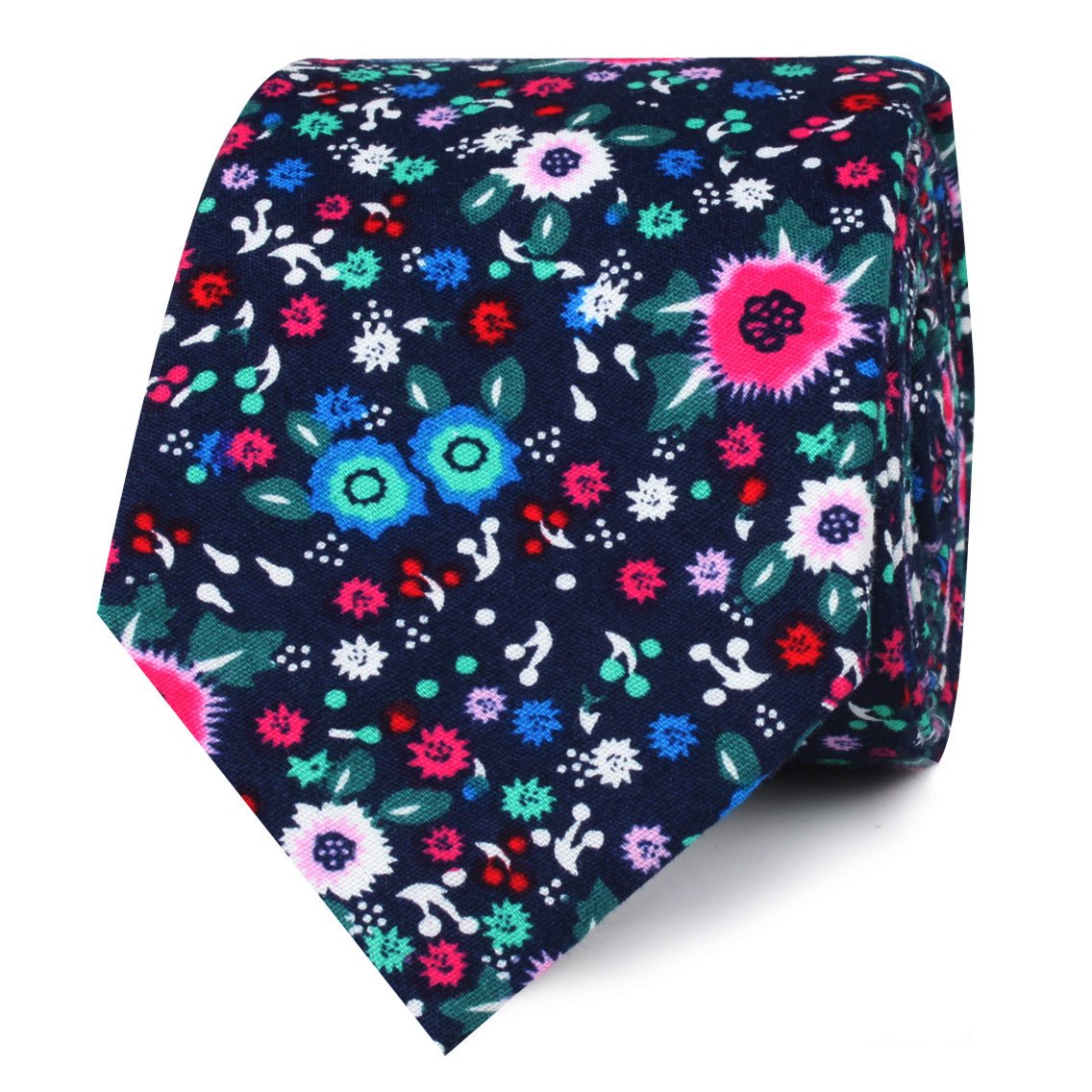 Nairobi Floral Skinny Tie