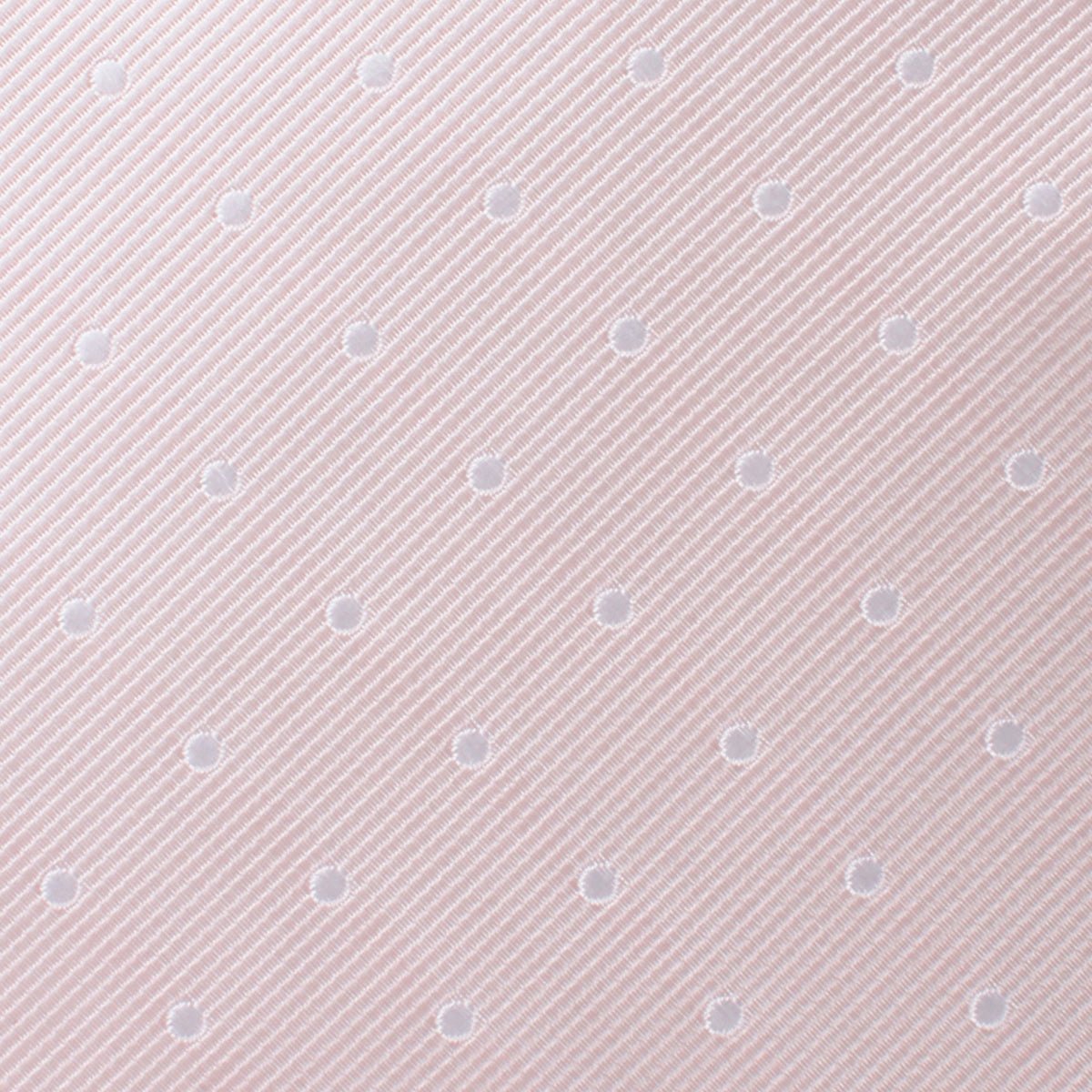 Nude Pink Polka Dots Kids Bow Tie