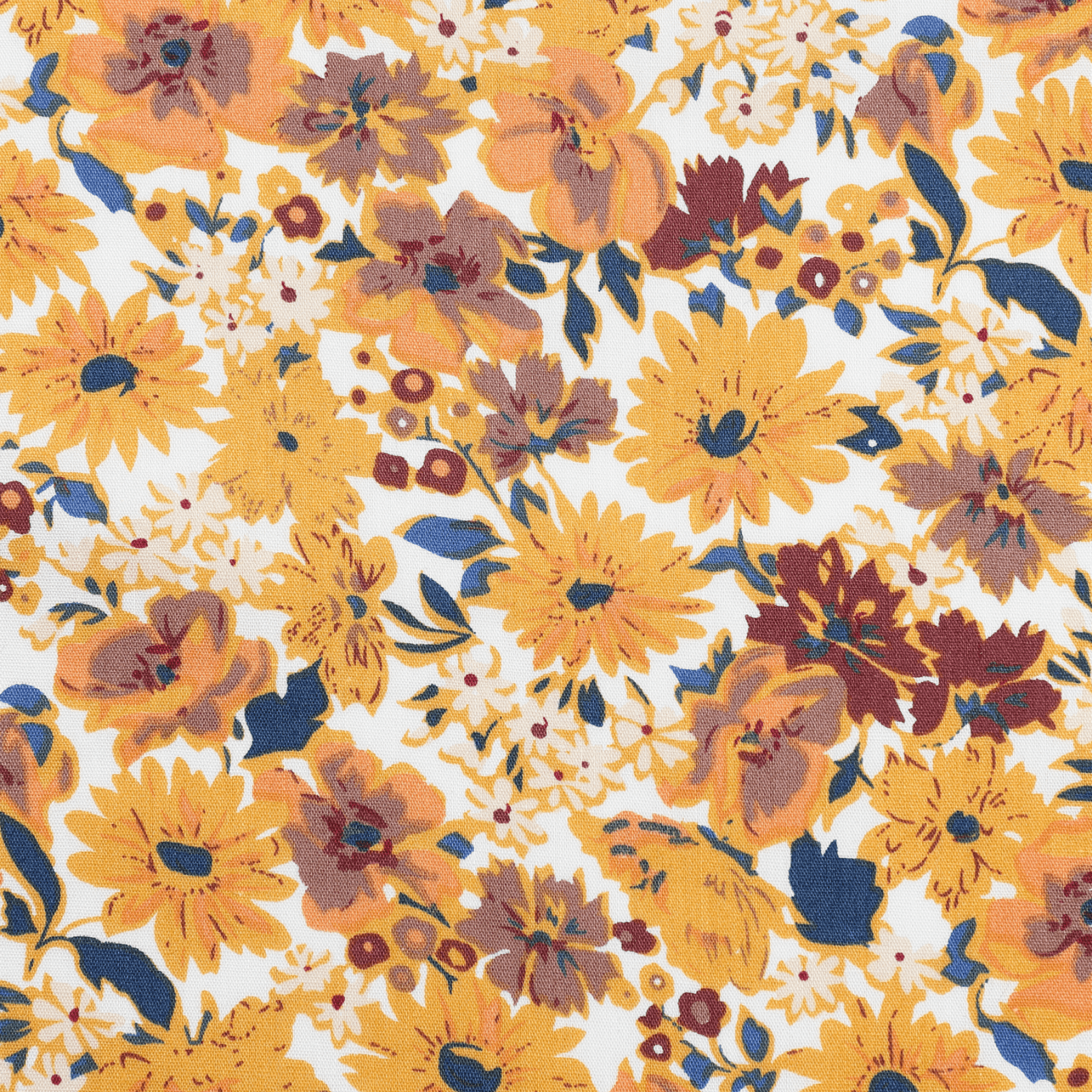 Marigold Meadow Floral Tie