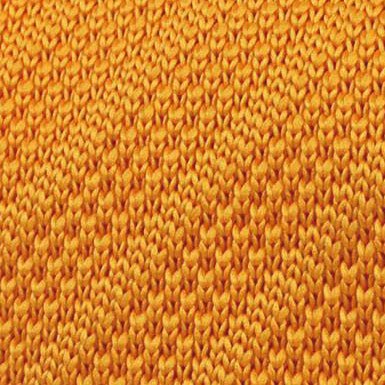 Kiddo Yellow Knitted Tie