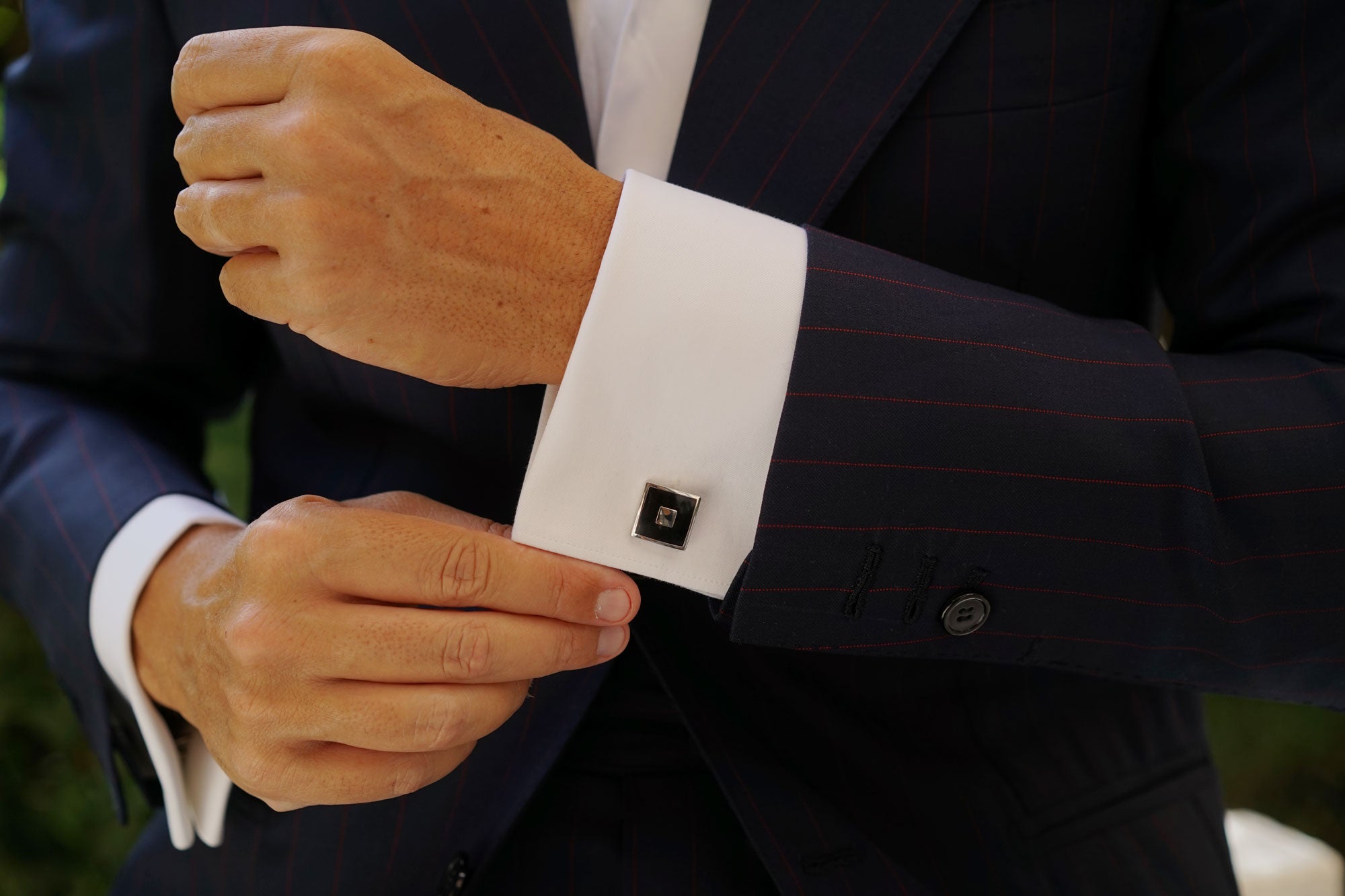 Scottish Connery Black Cufflinks