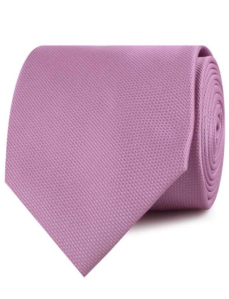 Deep Wisteria Purple Weave Necktie