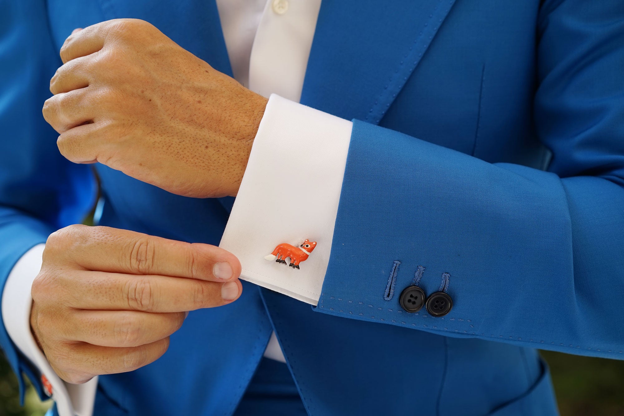 Red Fox Cufflinks