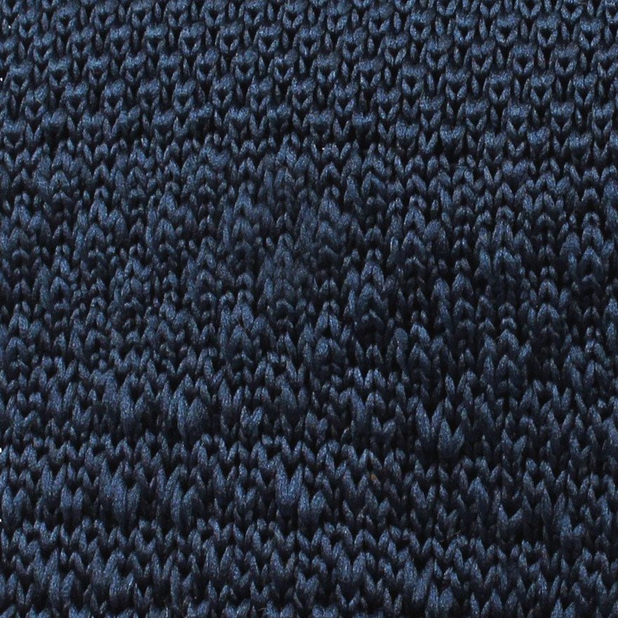 Prussian Navy Blue Knitted Tie