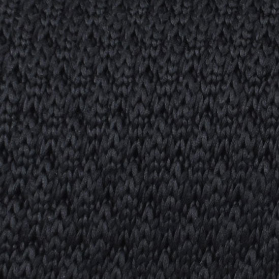 Noceur Black Knitted Tie