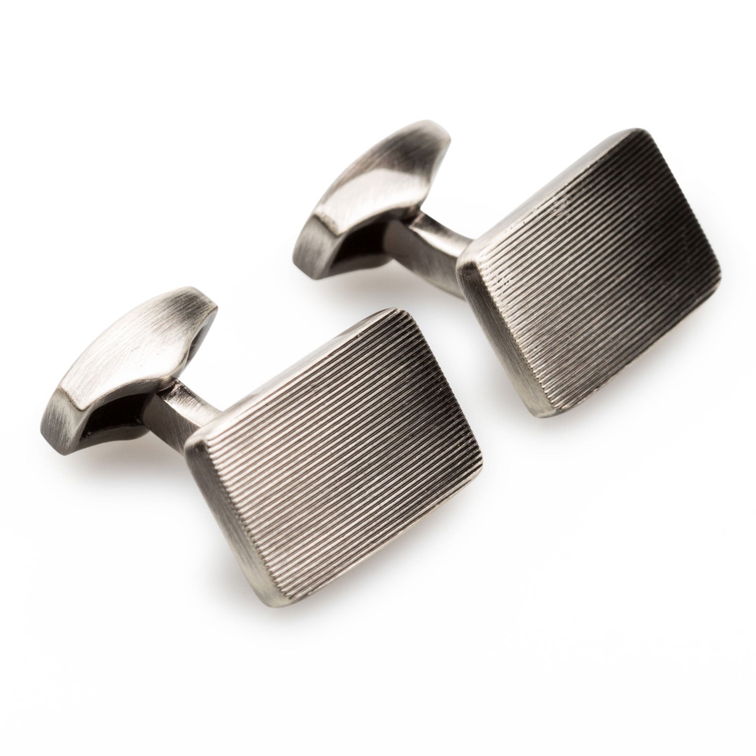 Fiennes Silver Cufflinks