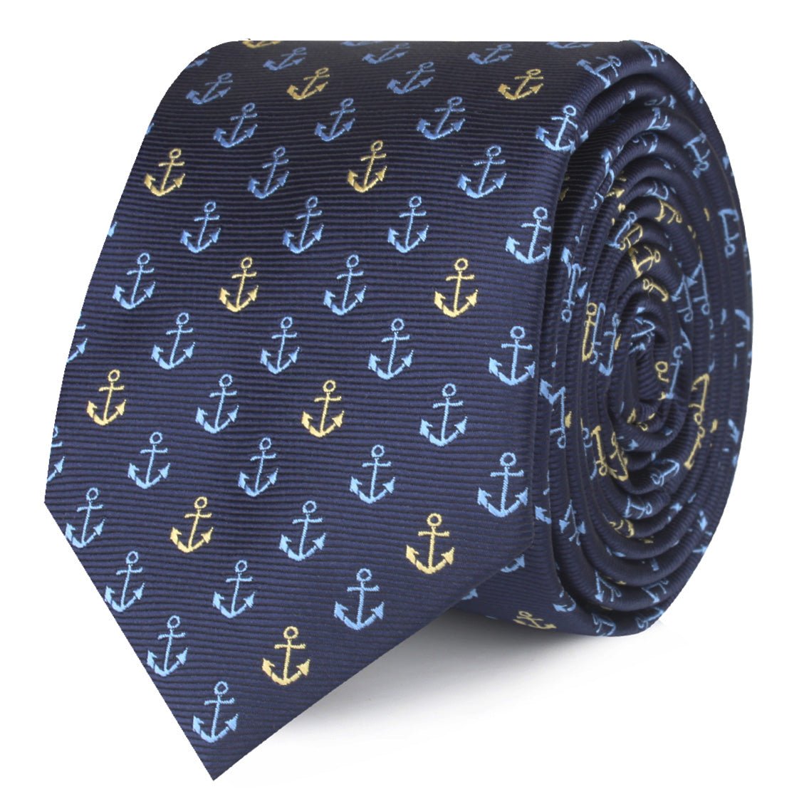 Ocho Rios Anchor Skinny Tie