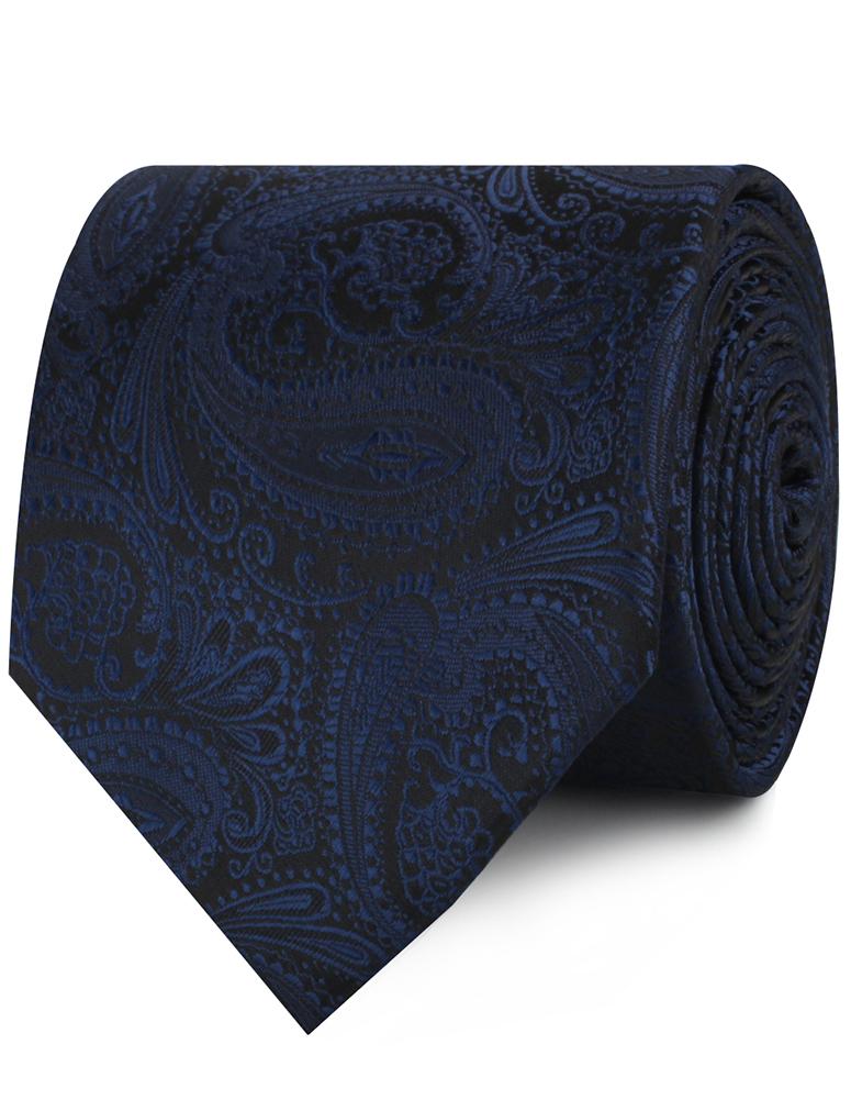 Kings Sapphires Navy Blue Necktie