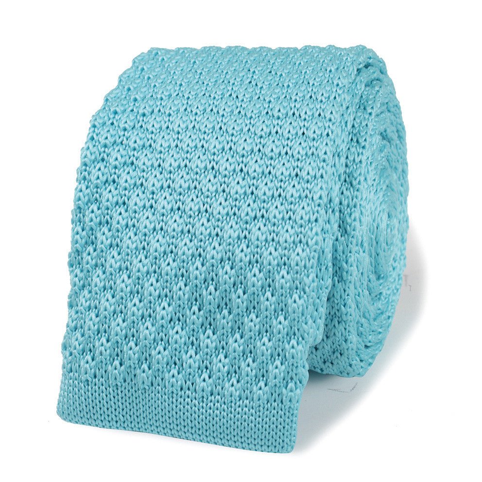 Butabi Sky Blue Knitted Tie