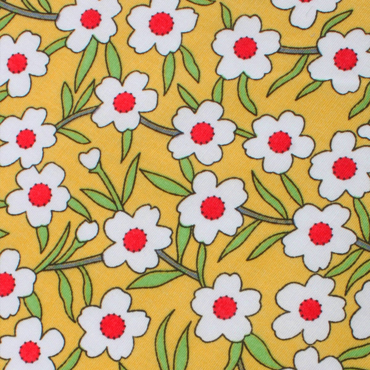 Fabric Swatch (Y267) - Cuban Marigold Floral