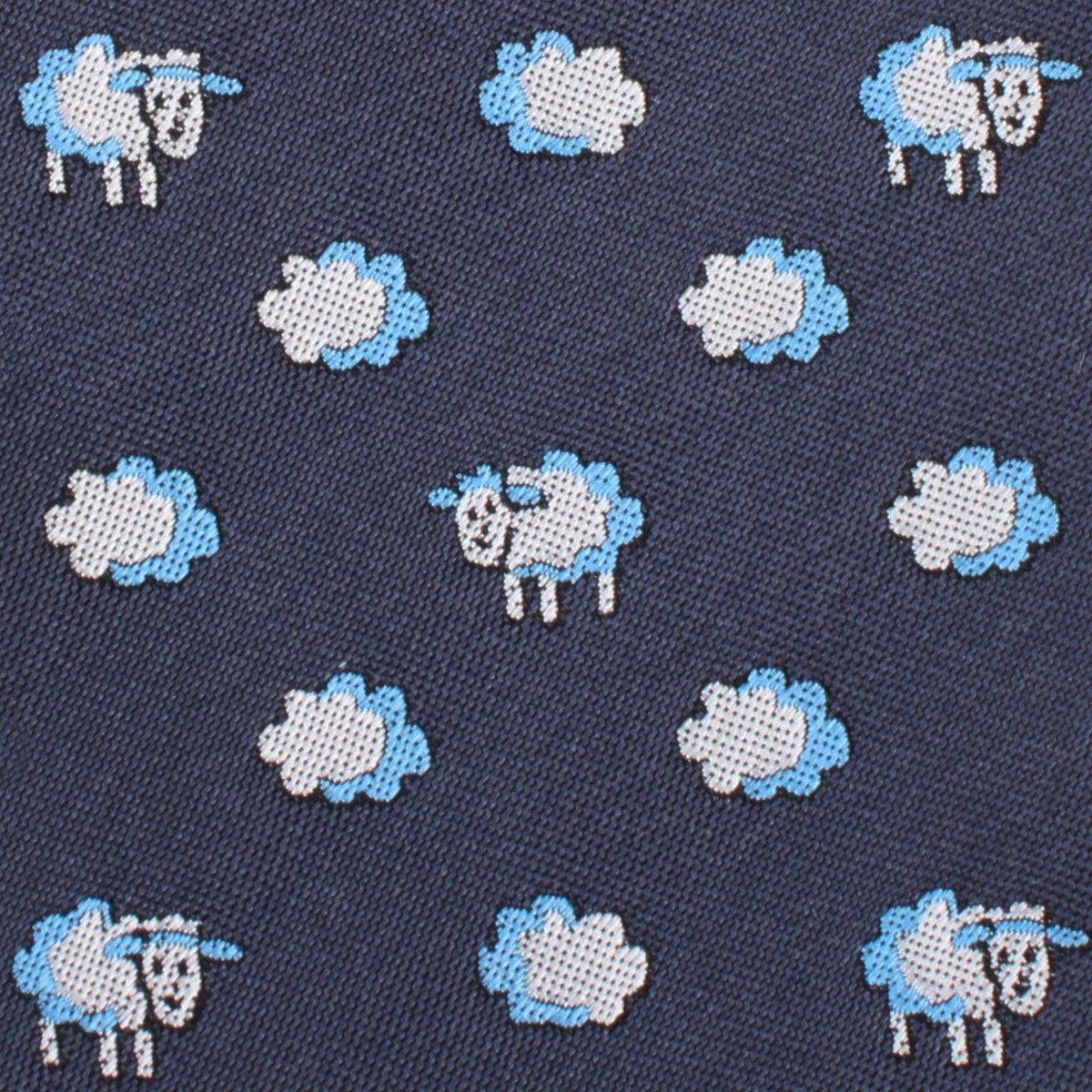 Sleepy Sheep Grey Necktie