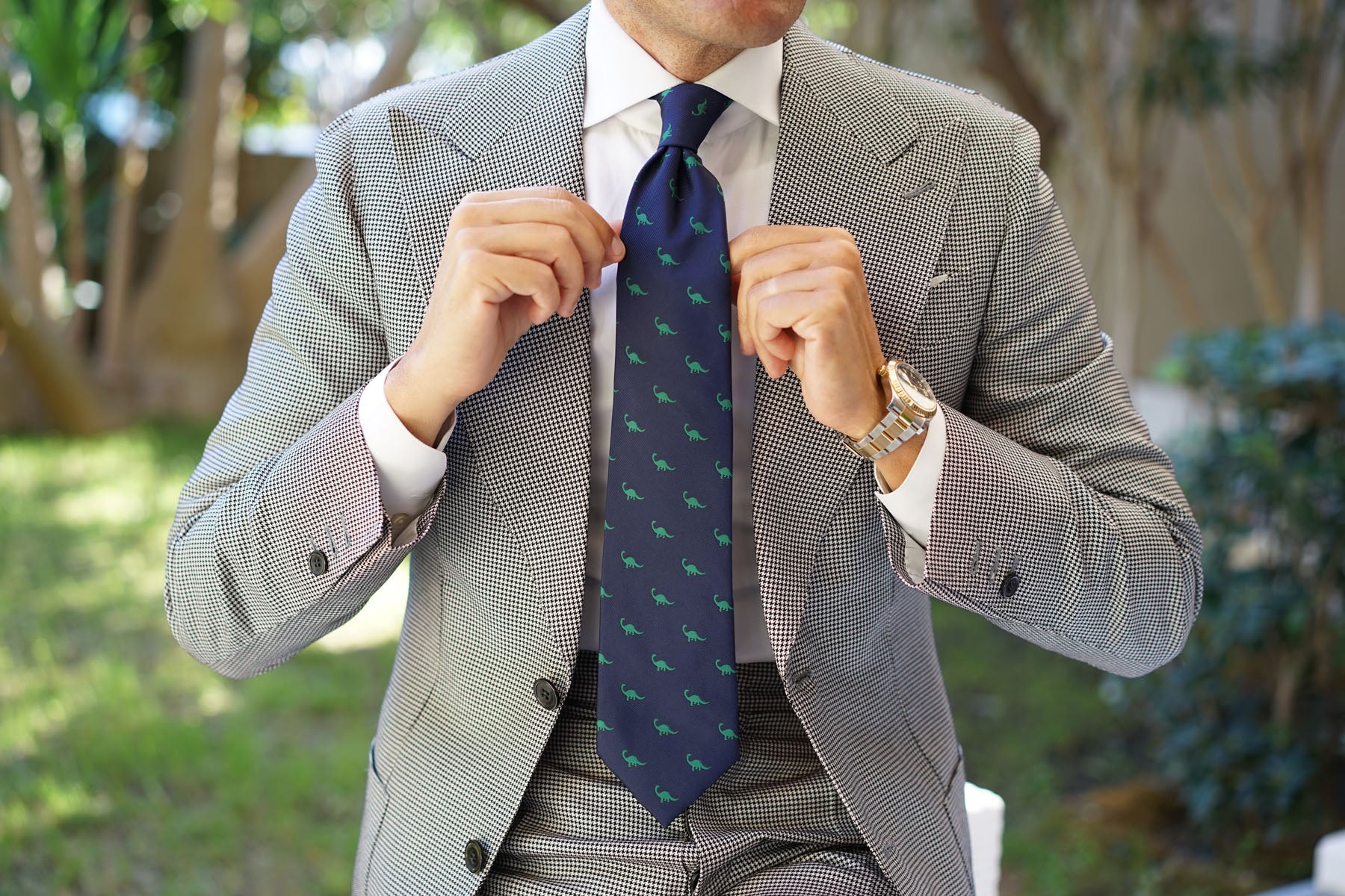 Brontosaurus Dinosaur Tie