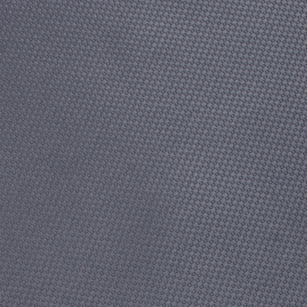 Slate Grey Charcoal Basket Weave Pocket Square