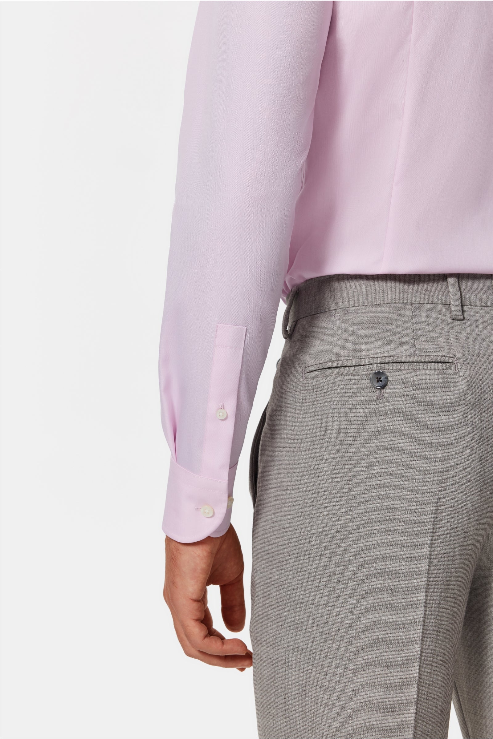 Pacelli Pink Oxford Shirt