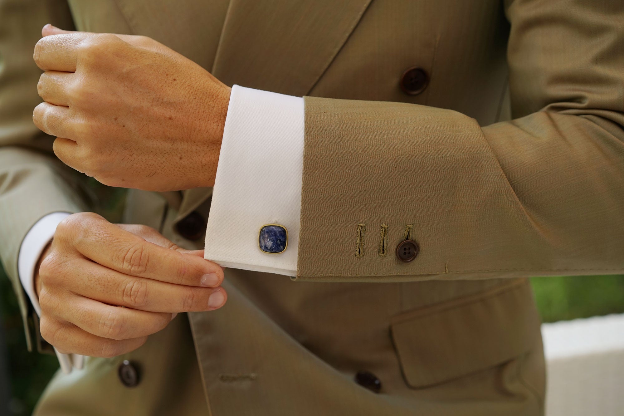 Sodalite Antique Gem Cufflinks