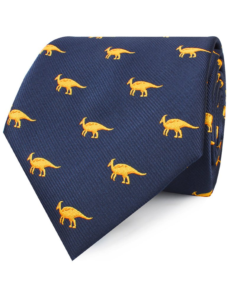 Parasaurolophus Dinosaurs Necktie