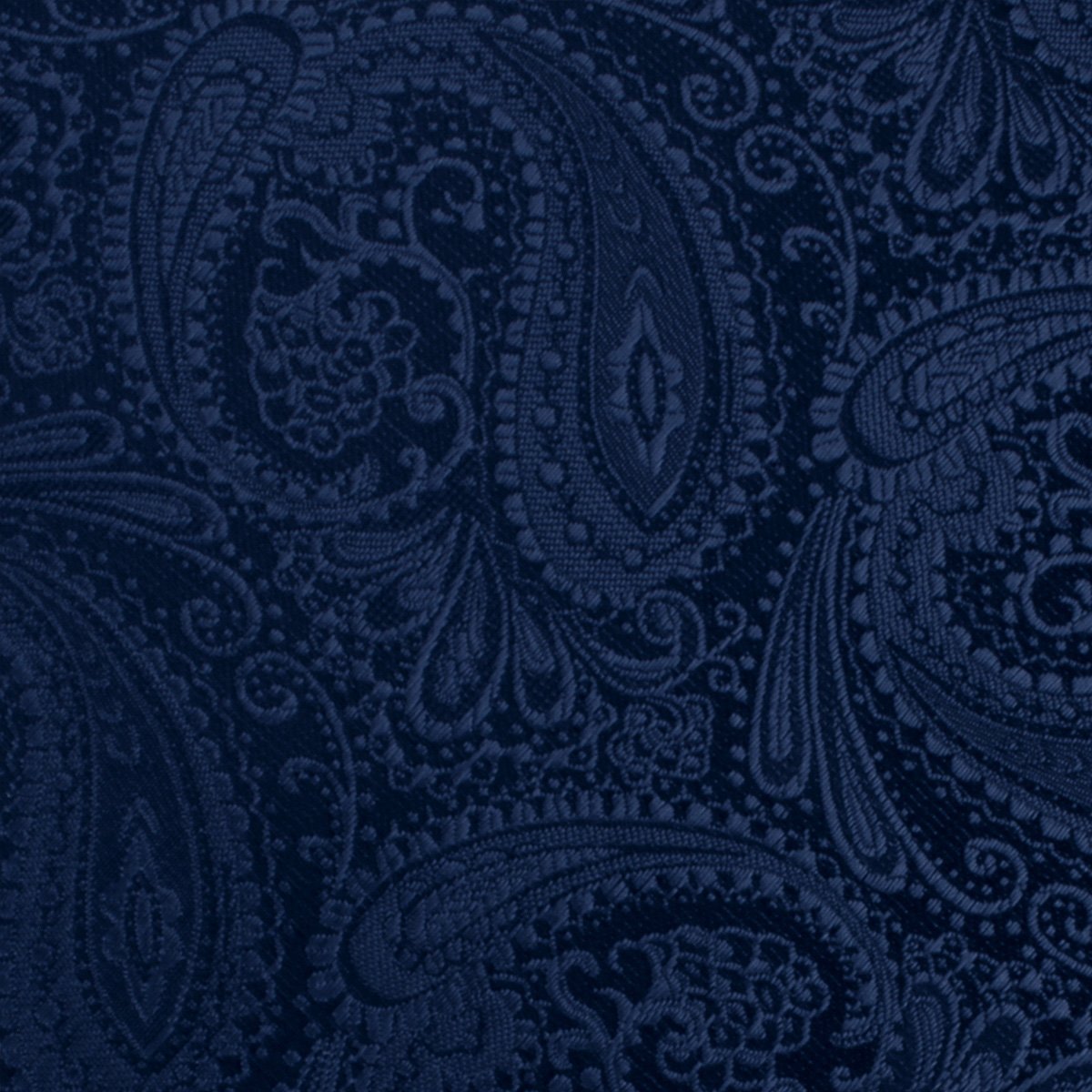 Kings Sapphires Navy Blue Pocket Square