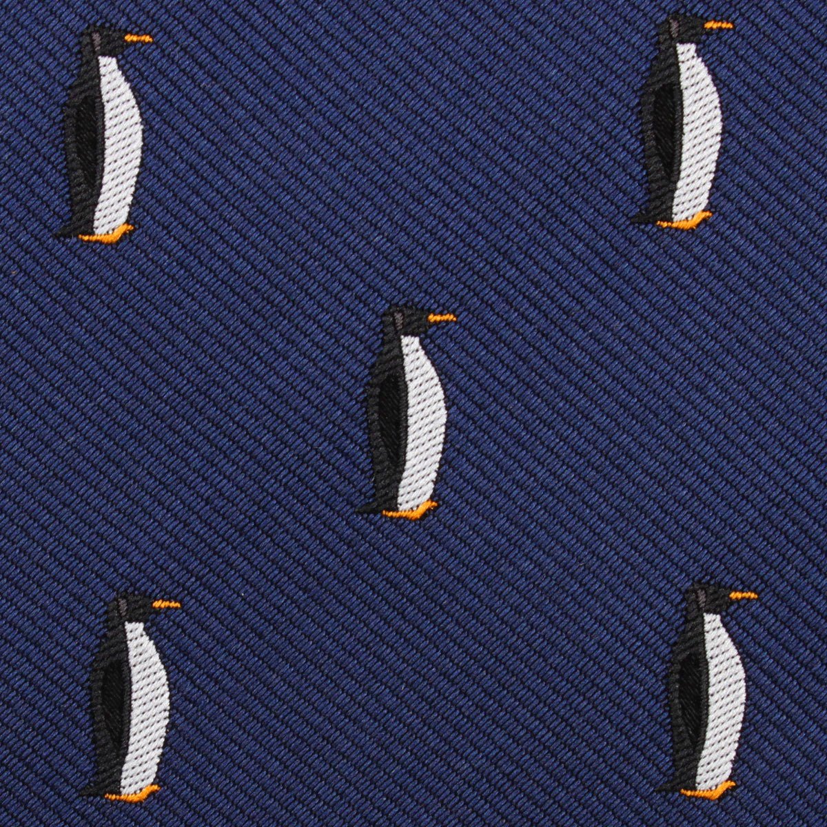 King Penguin Diamond Self Bow Tie