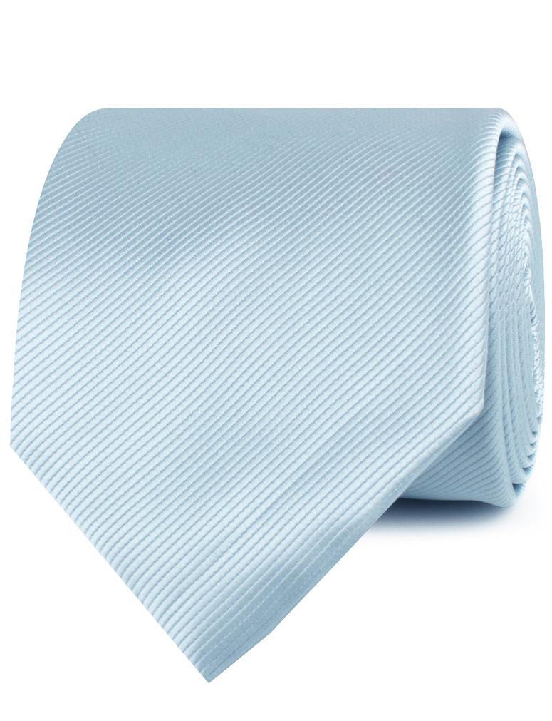 Light Silver Sage Twill Necktie