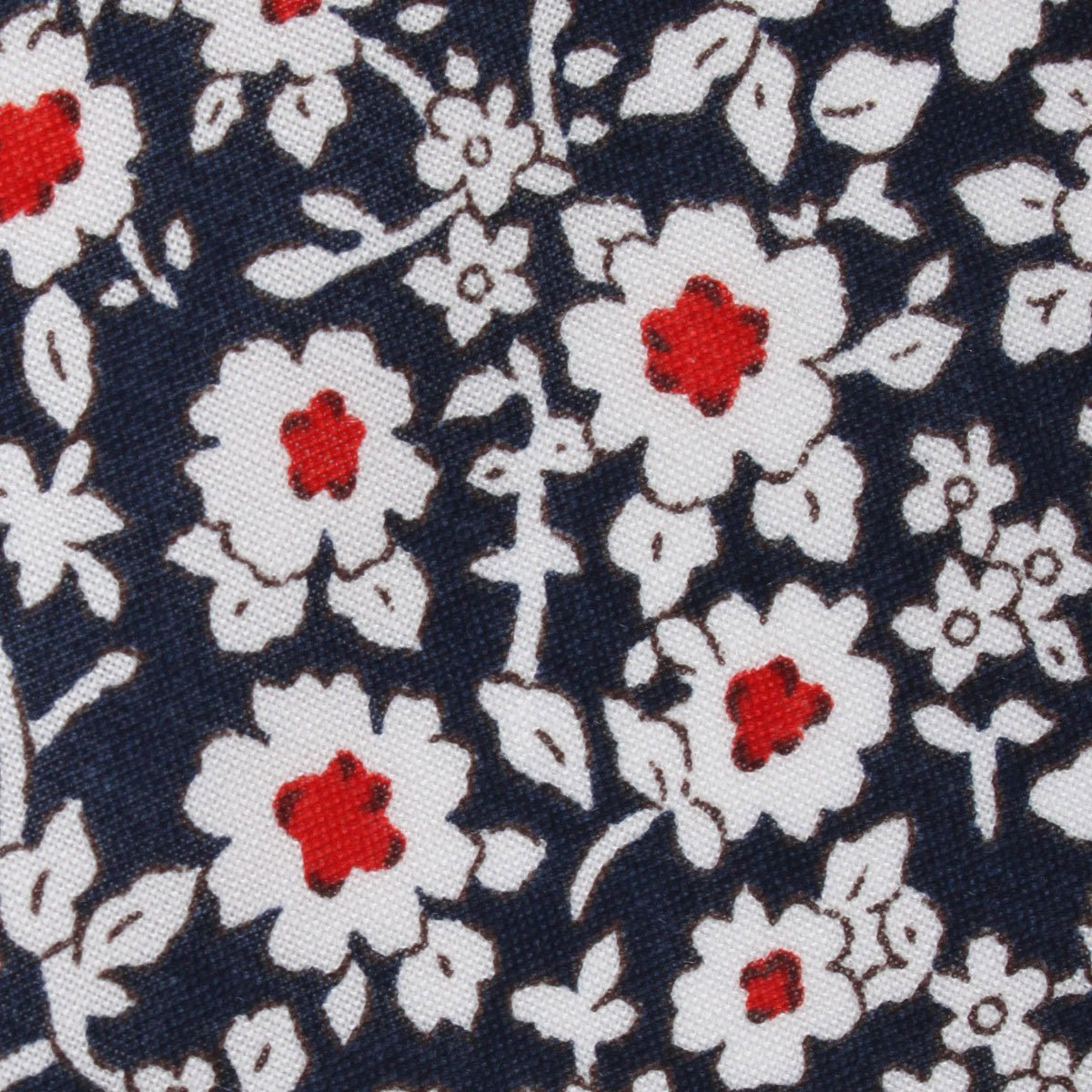 New York Navy Floral Tie