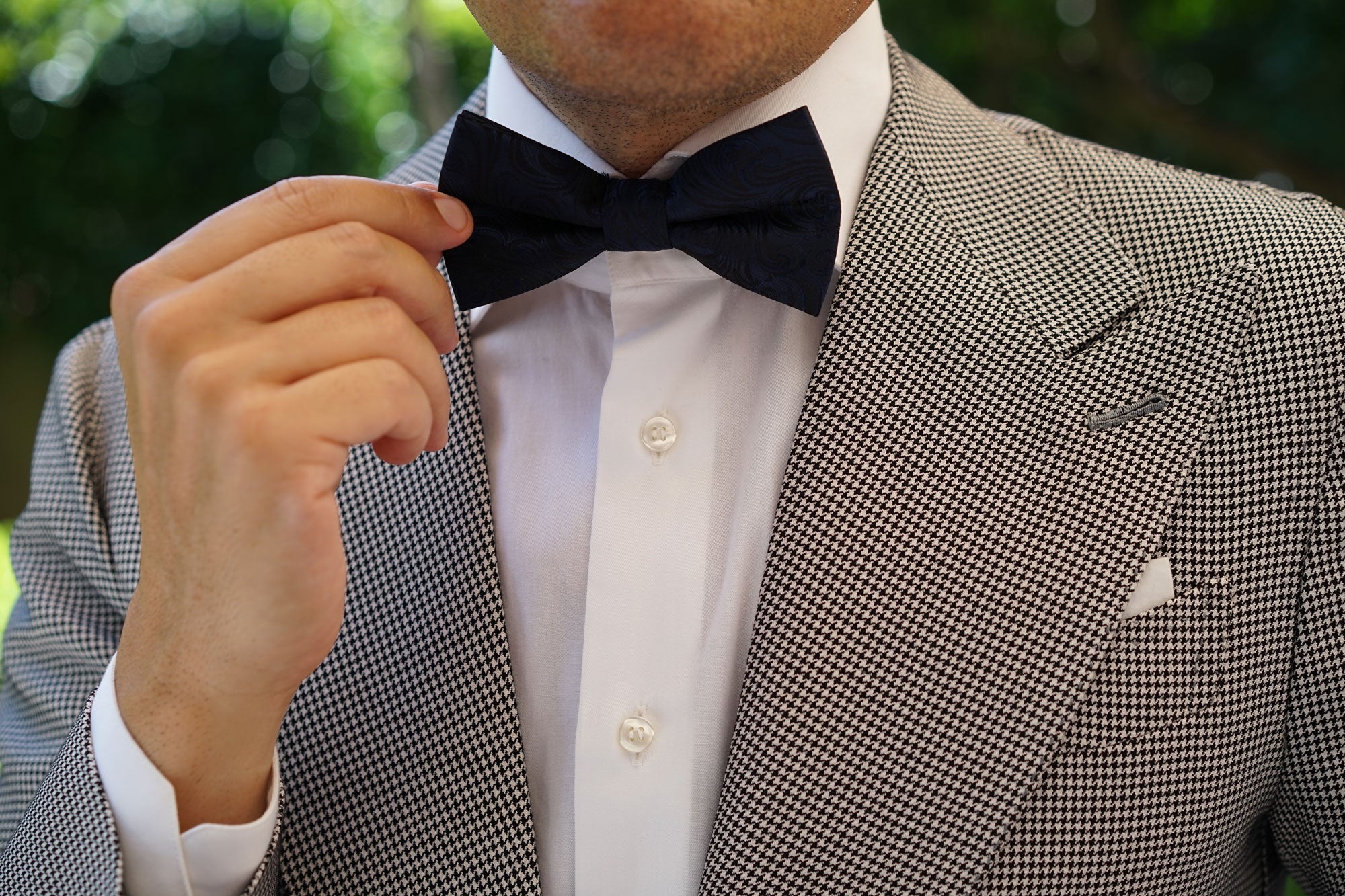 Midnight Blue Khamsin Bow Tie