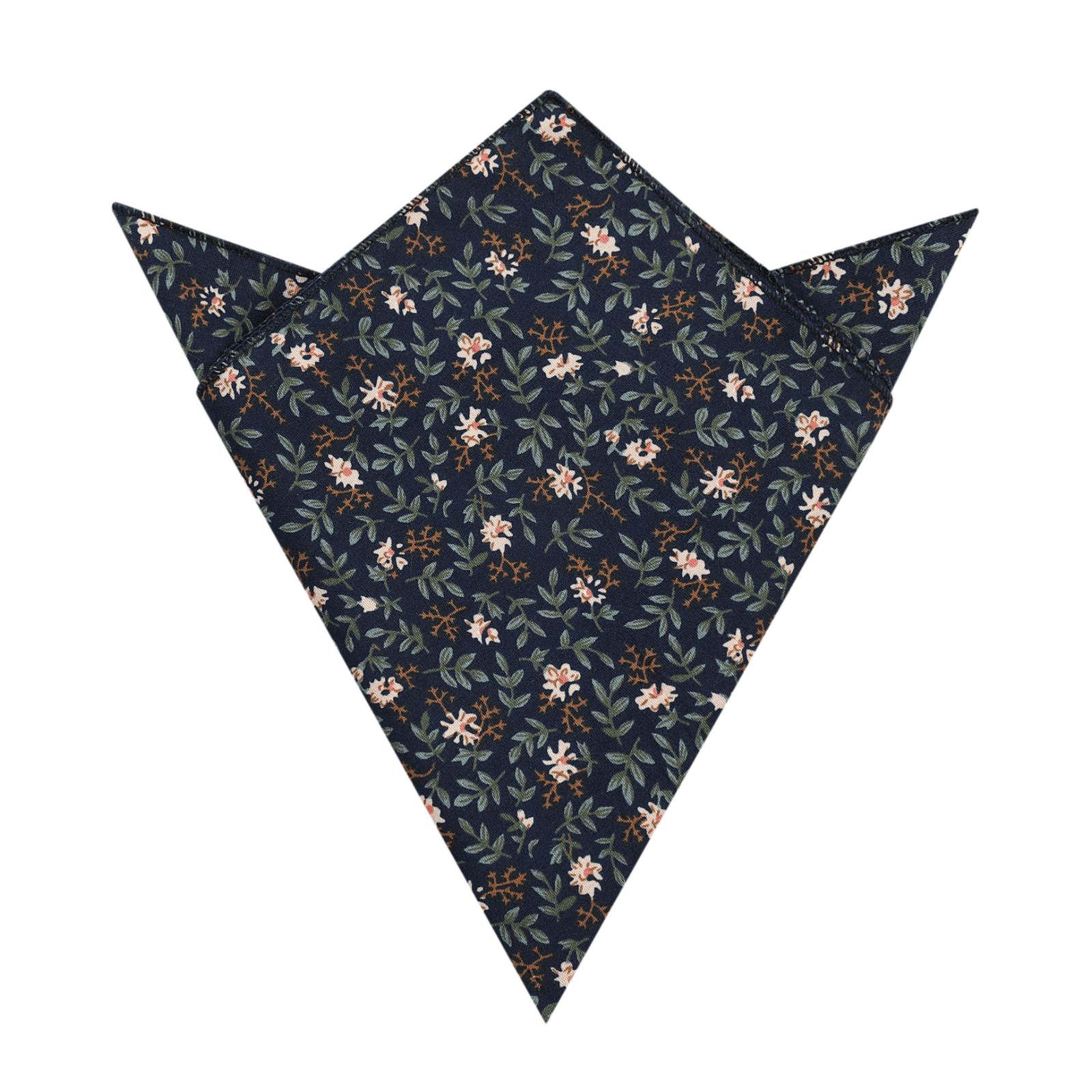 Edinburgh Twilight Floral Pocket Square