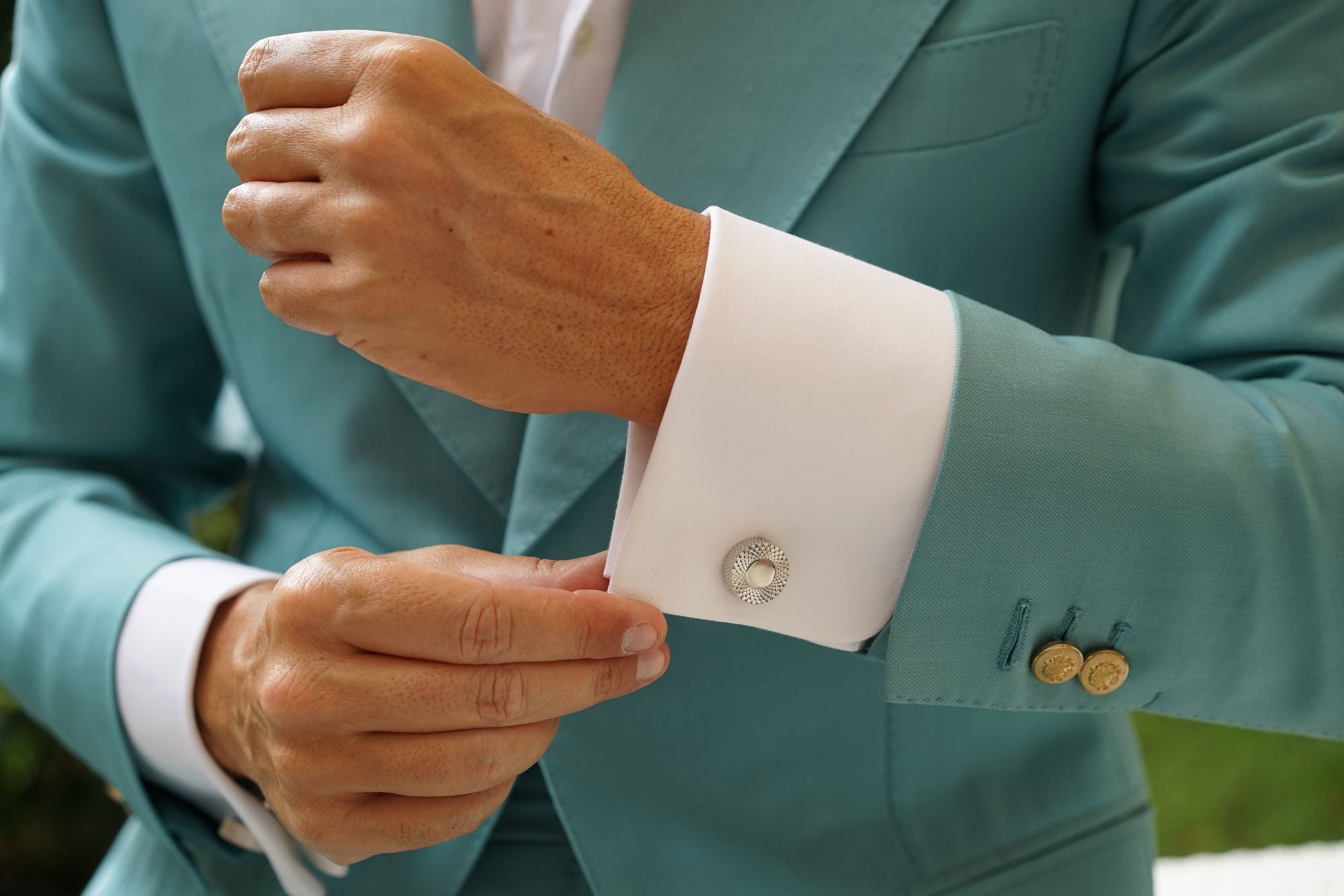 Silver Danielre Cufflinks