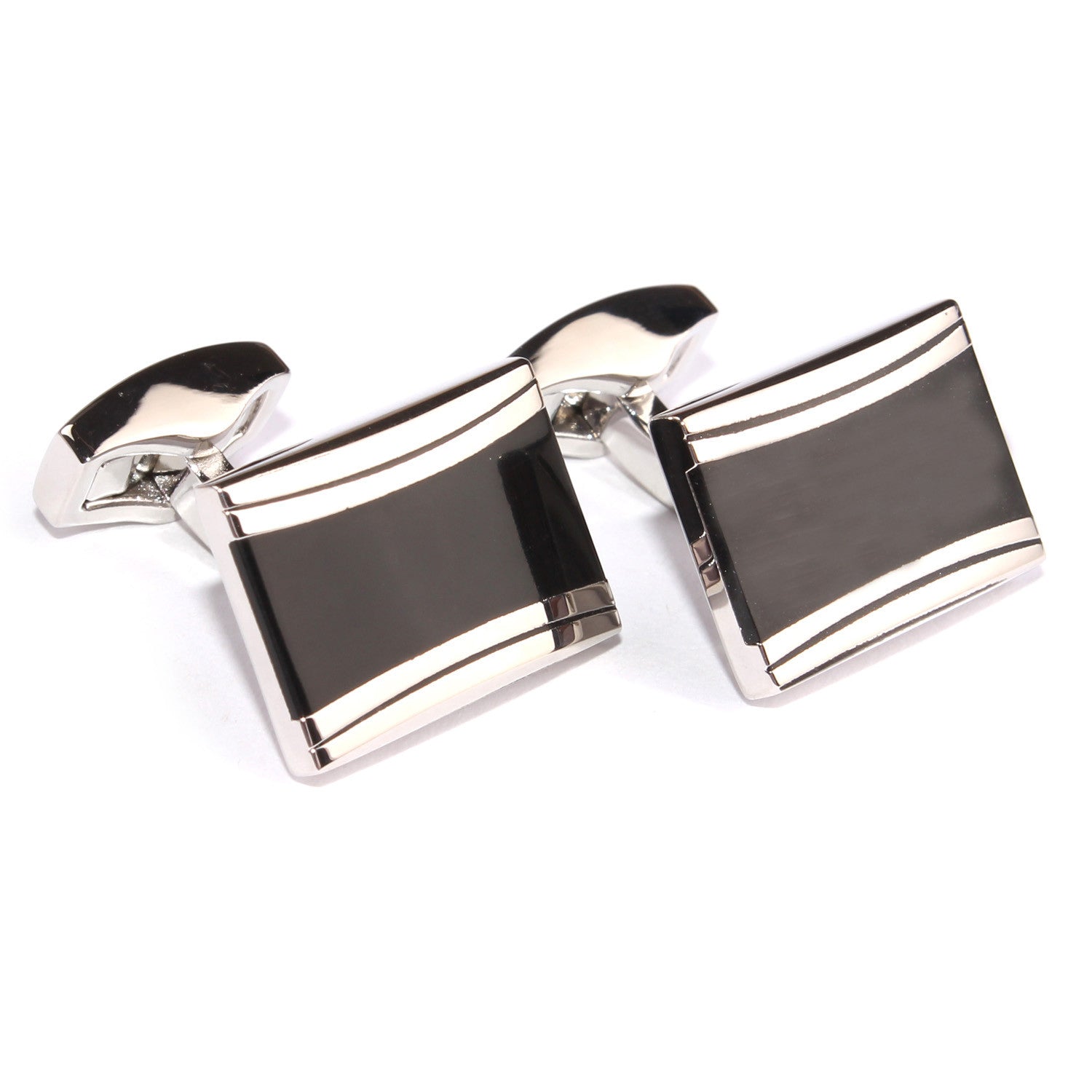 The Black Knight Rectangle Cufflinks