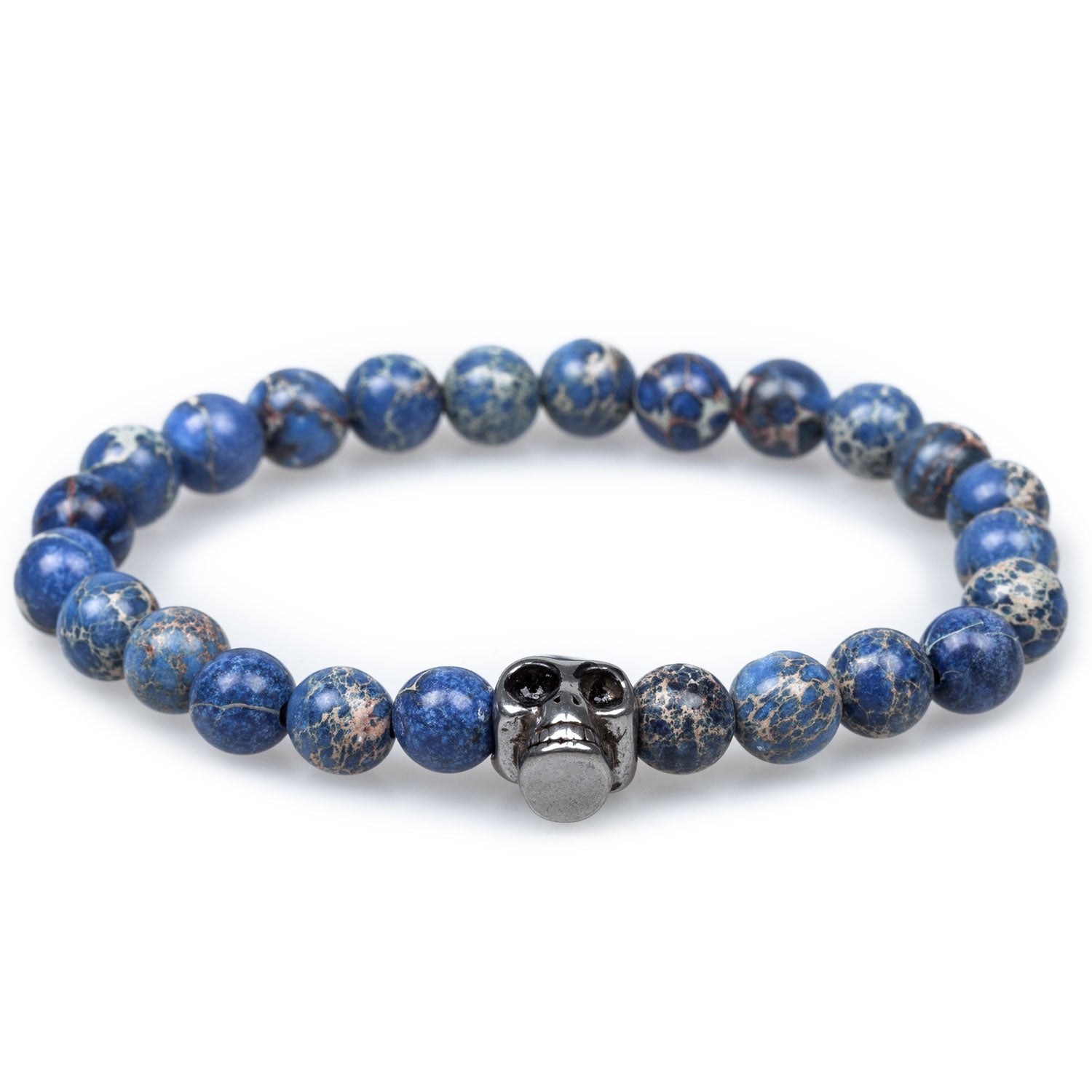 Jack o' Cups Shattuckite Skull Bracelet