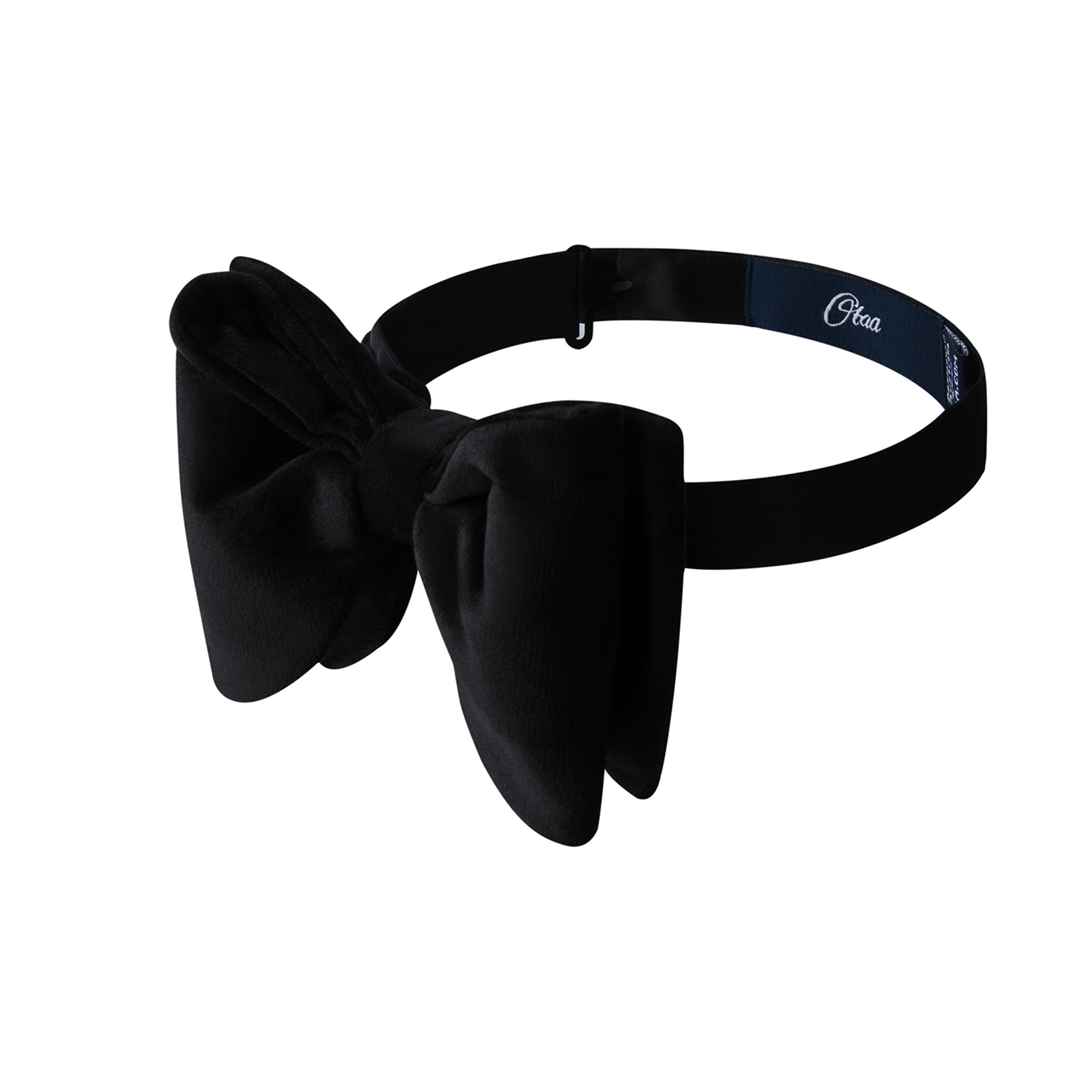 Bond Black Velvet Butterfly Bow Tie