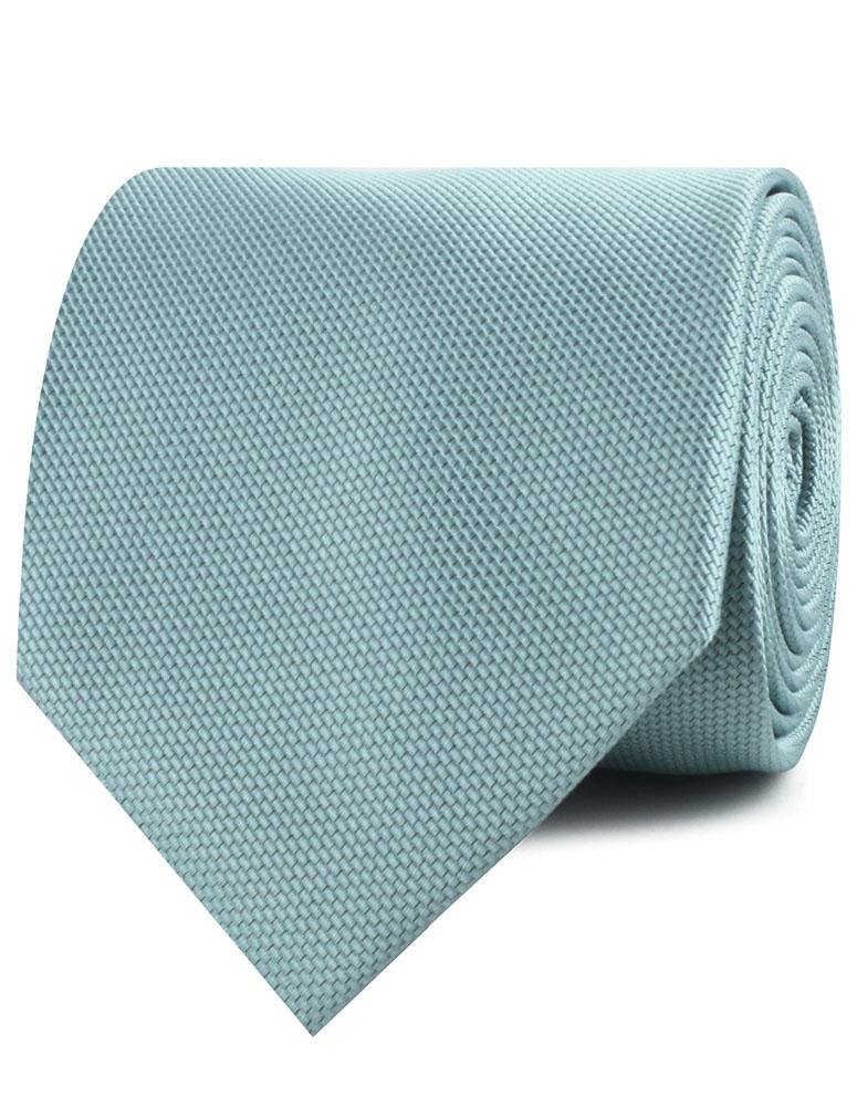 Turkish Teal Blue Weave Necktie