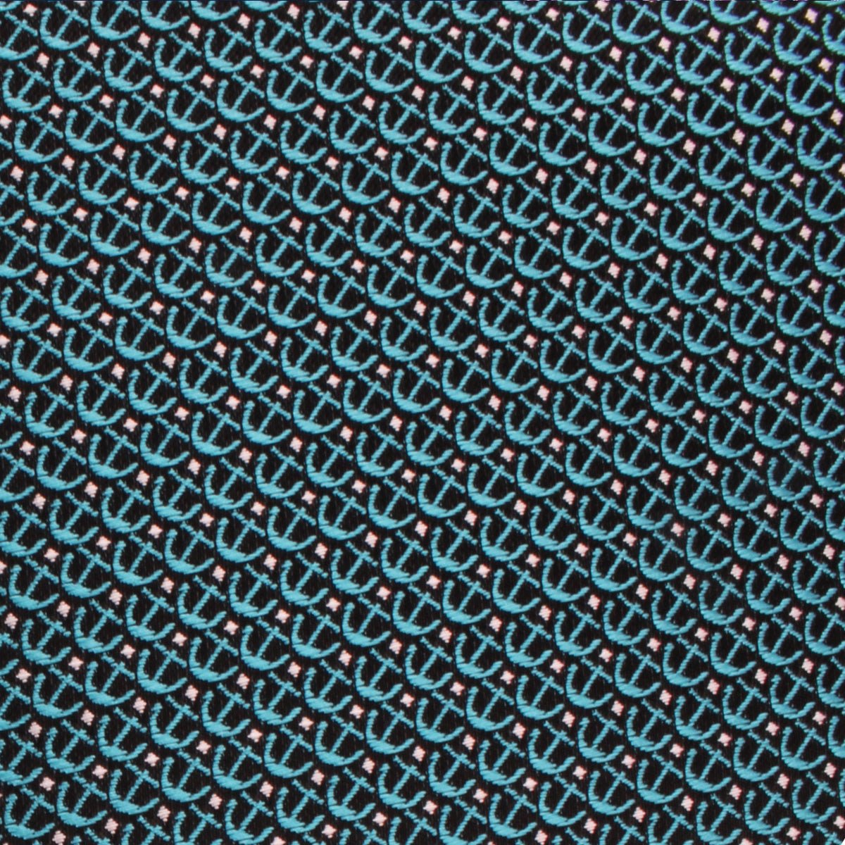 Fabric Swatch (Y033) - Seychelles Teal Anchor