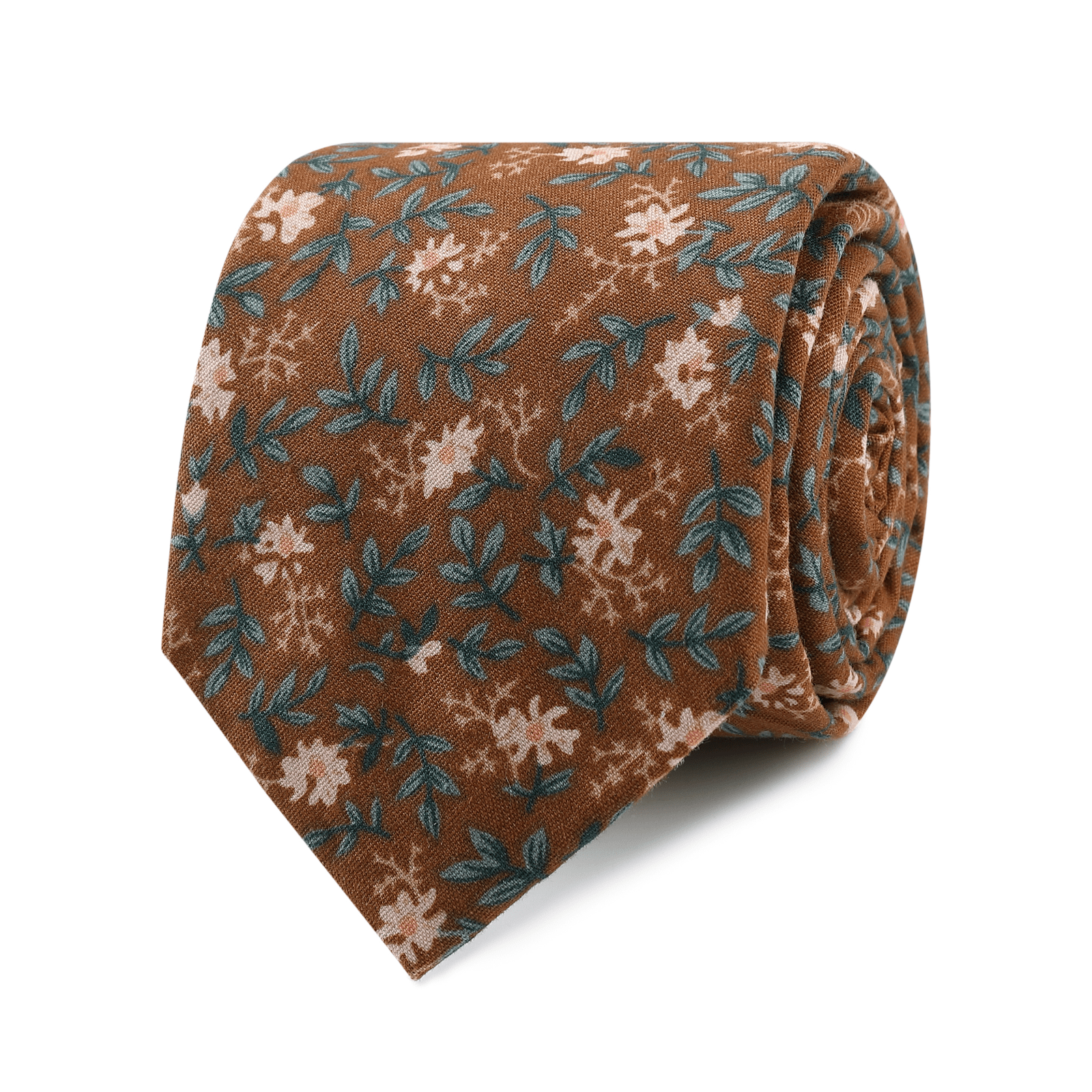 Havana Cocoa Blossom Skinny Tie