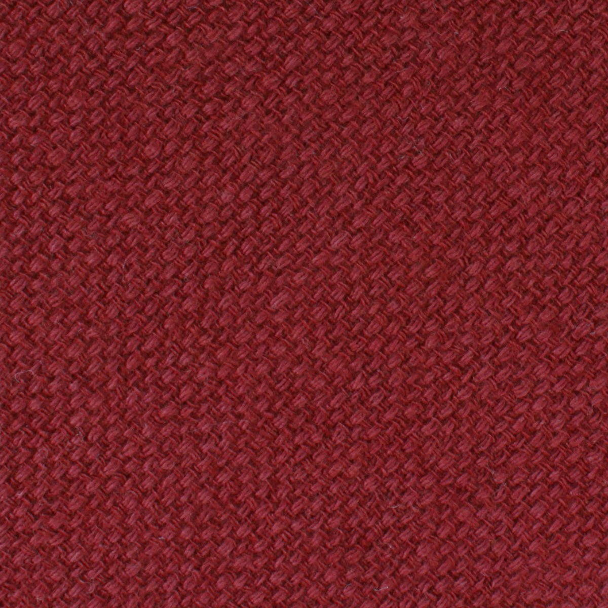 Fabric Swatch (Y338) - Burnt Burgundy Basket Weave Linen