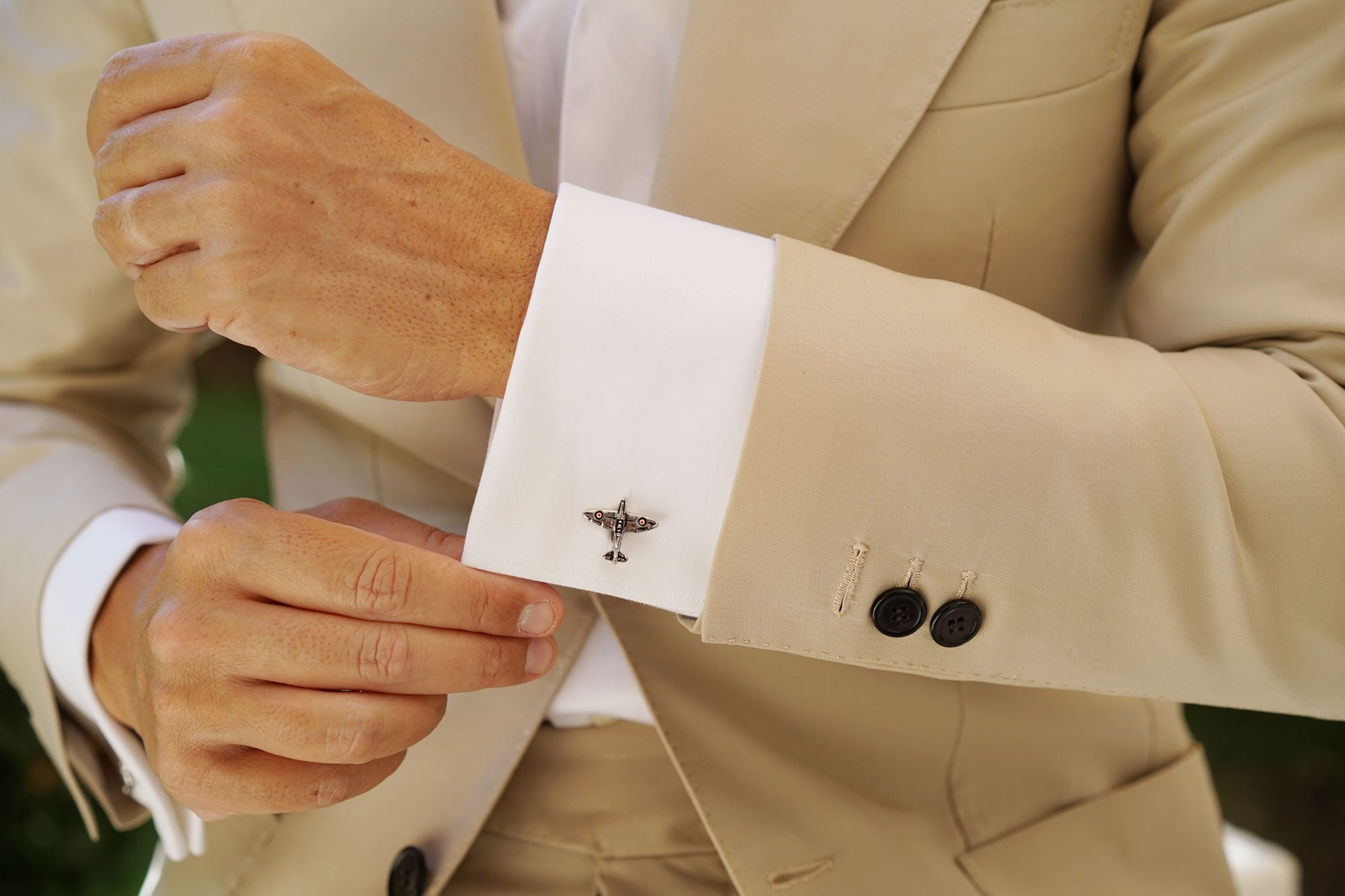 Airplane Cufflinks