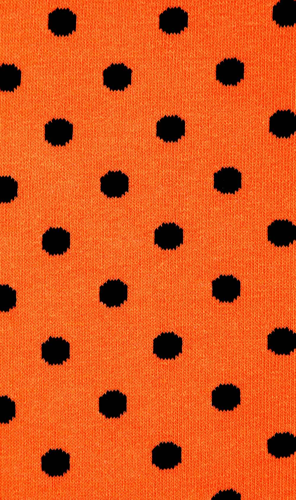 Light Orange Dot Socks