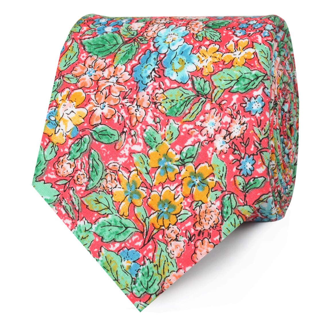 Gardens of Versailles Floral Skinny Tie