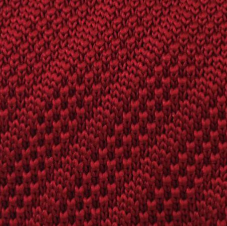 Bucco Carmine Maroon Knitted Tie