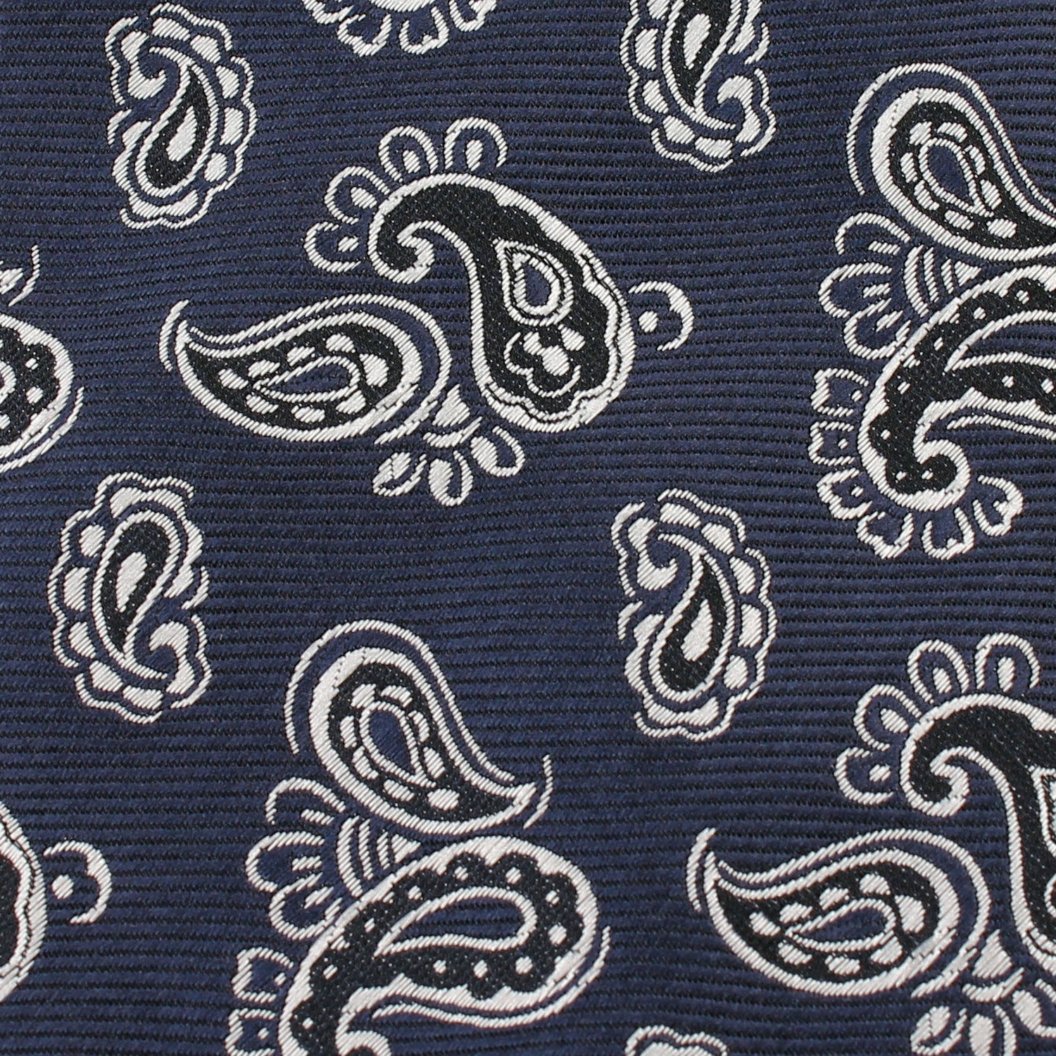 Paisley Navy Blue Tie