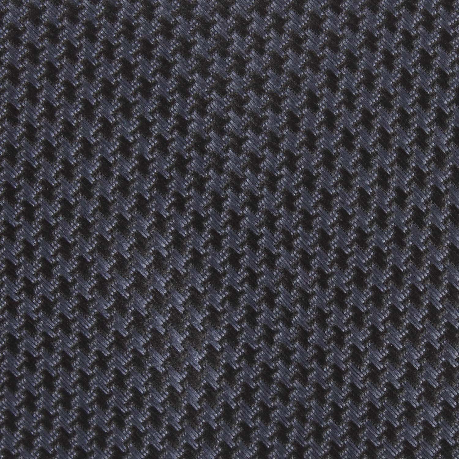 Black Houndstooth Pattern Necktie