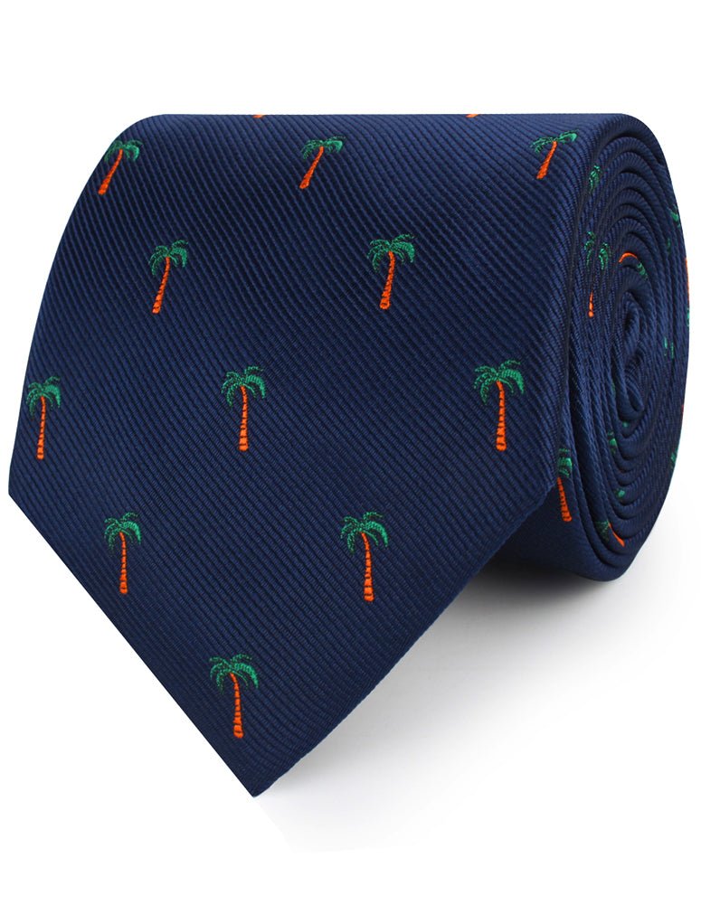 Fijian Palm Tree Necktie