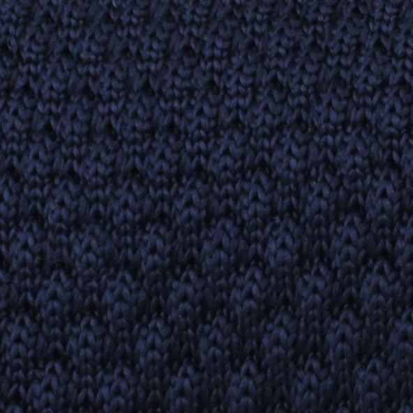 Noctuary Navy Knitted Tie