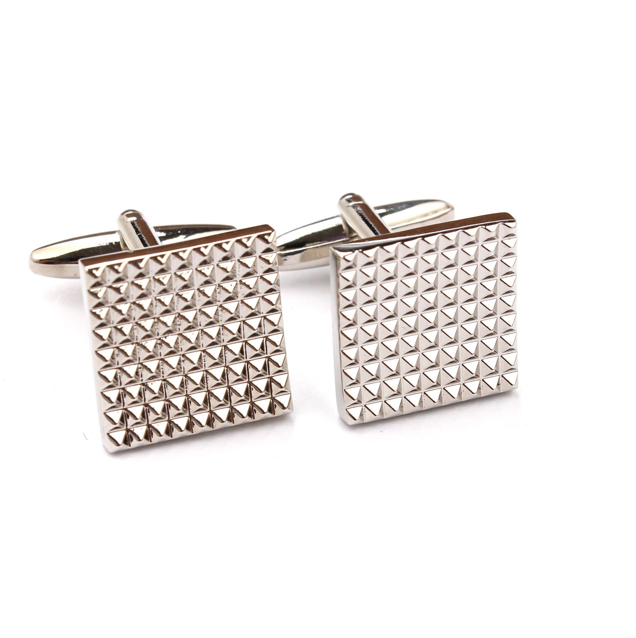 Square Large Studded Cufflinks